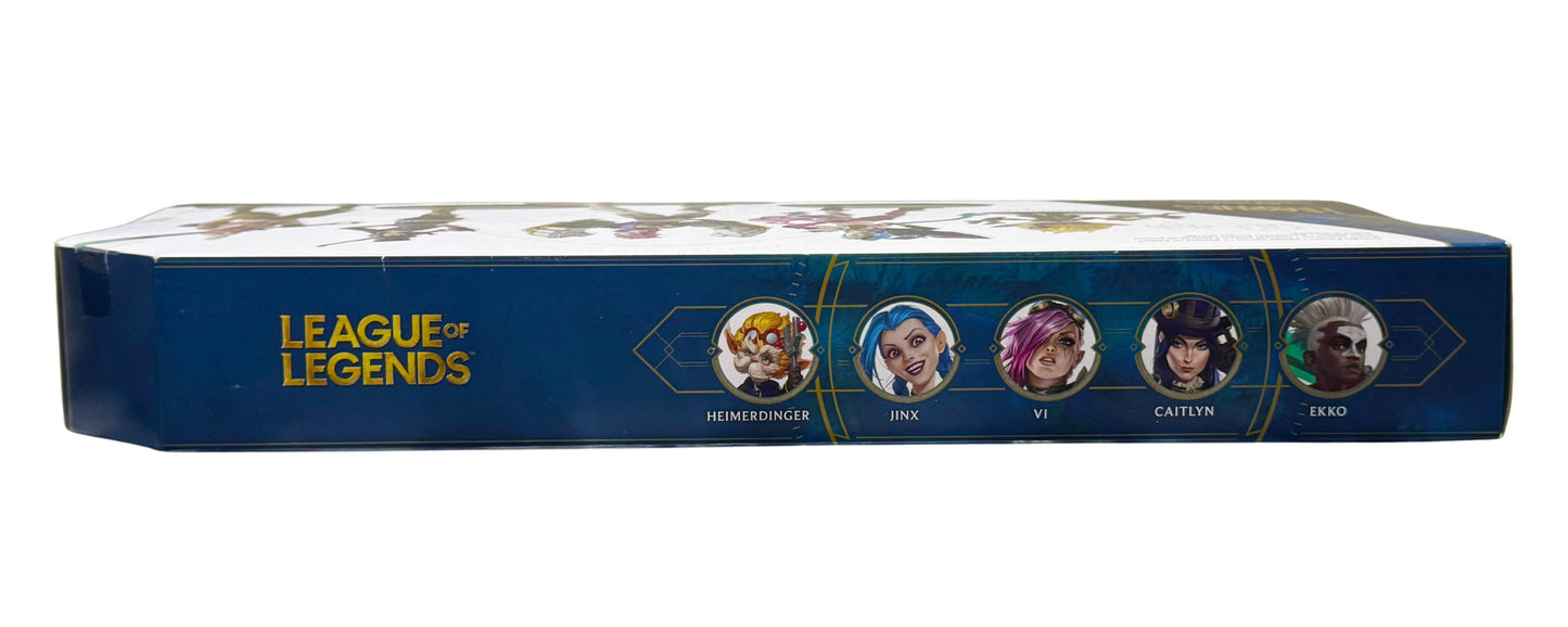 NEW League of Legends Dual Cities Pack 4" Jinx Vi Caitlyn Ekko Heimerdinger