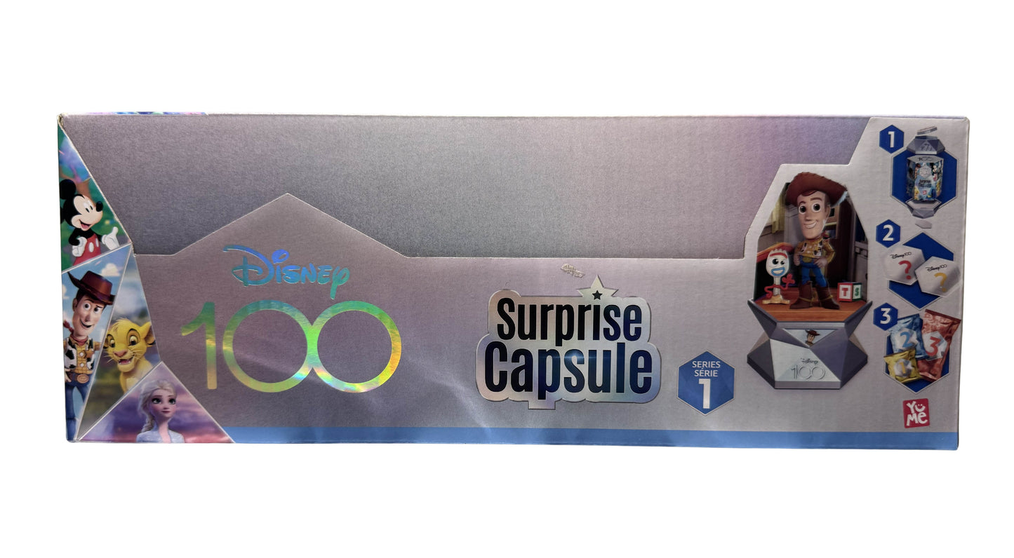 Disney 100 Anniversary Surprise Capsule Series 1 Capsule Sealed [12 Piece Case]