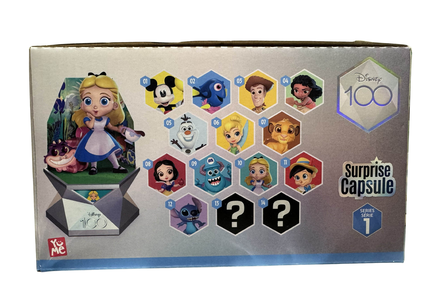 Disney 100 Anniversary Surprise Capsule Series 1 Capsule Sealed [12 Piece Case]