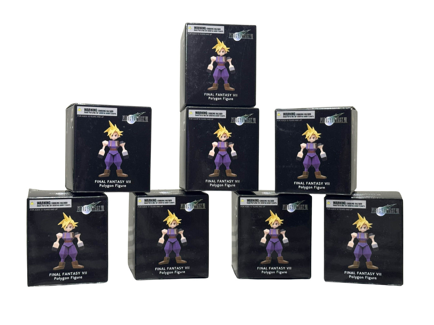 Final Fantasy VII Polygon Figure vol. 2 (Square Enix, 1997) BOX OF 8 SEALED