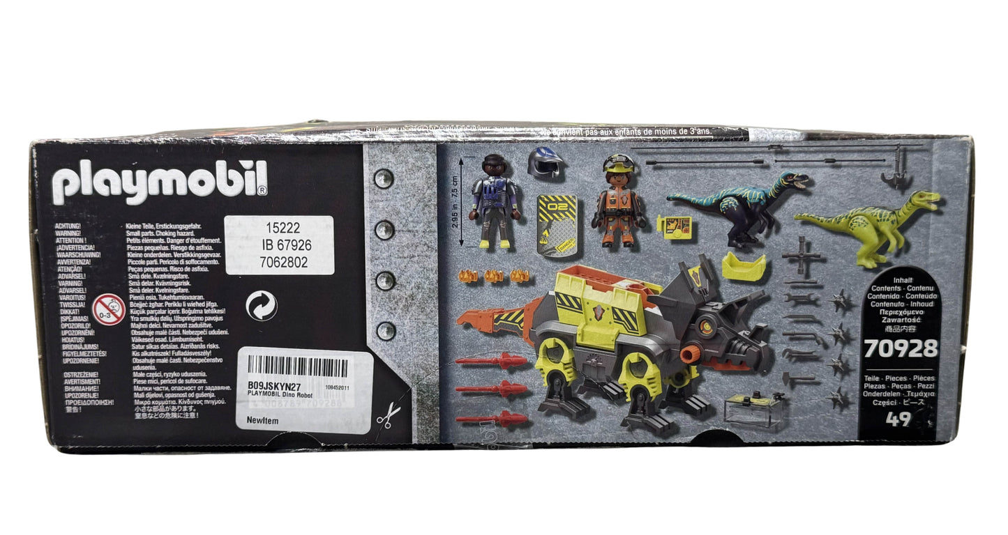 Playmobil 70928 Dino Rise Dino Robot New