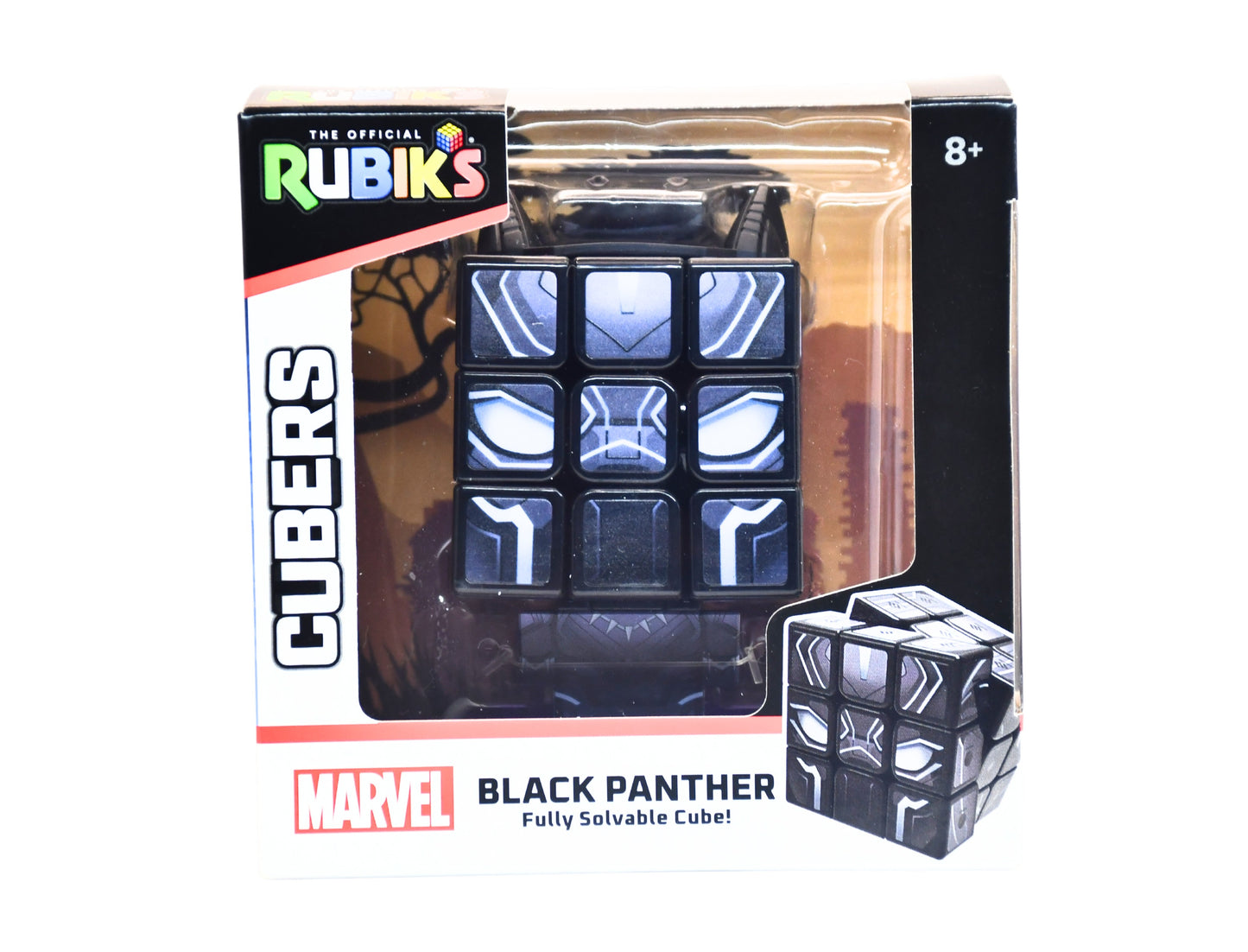 Cuber Black Panther Marvel Rubiks NEW