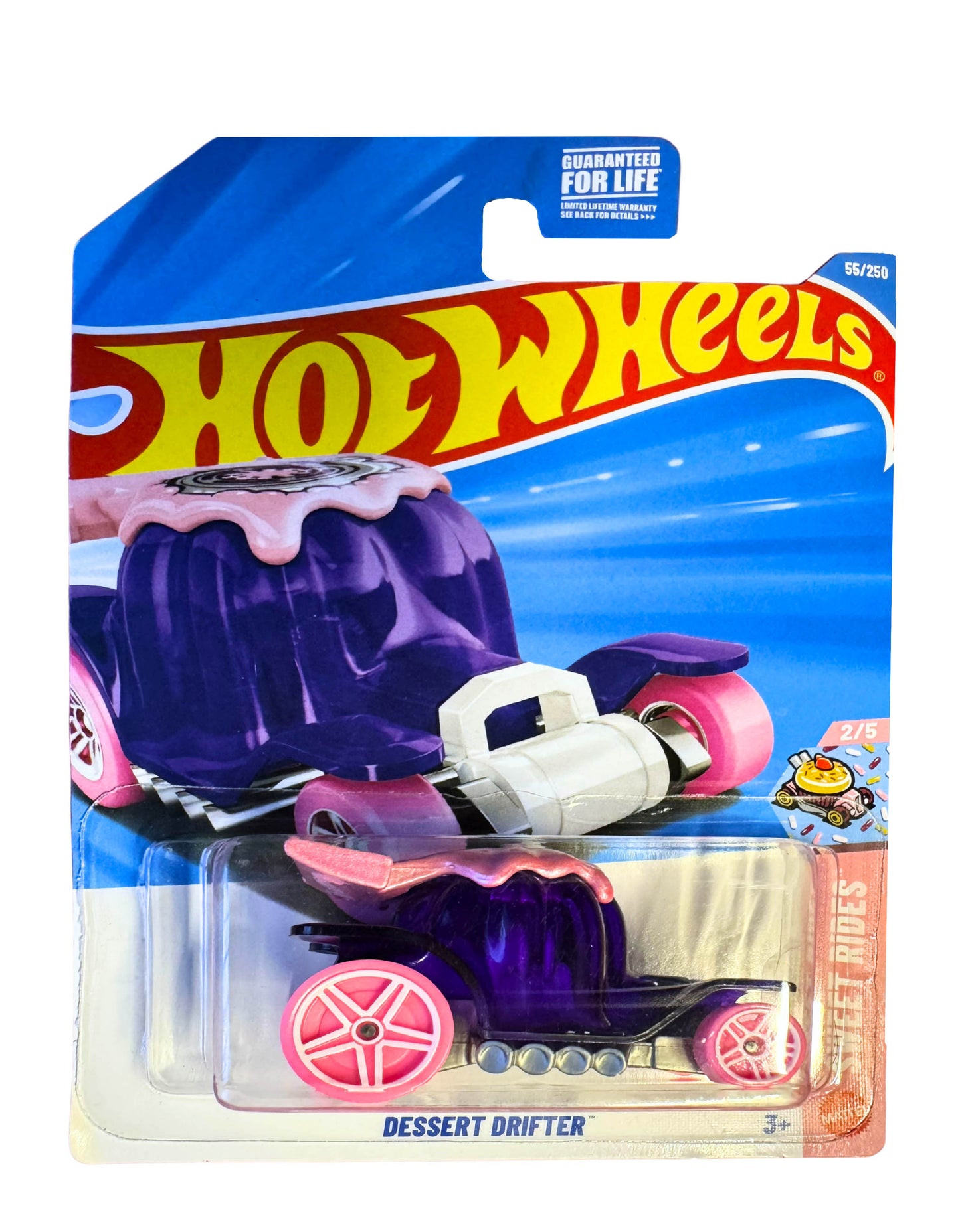 2026 Hot Wheels Dessert Drifter Purple Grape Sweet Rides Diecast Toy Race Car