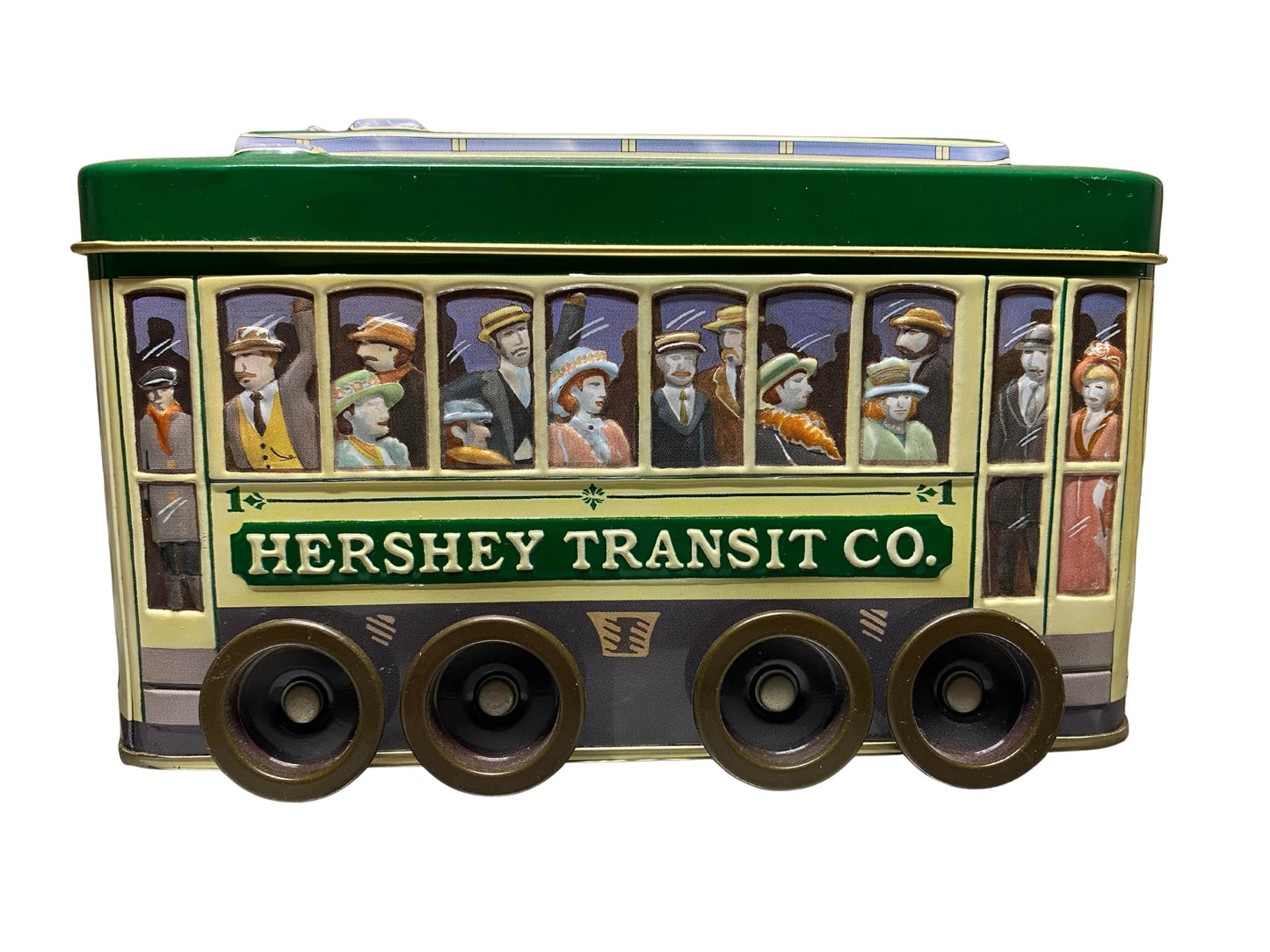 2002 Hershey Transit Co. Hershey's Vehicle Series Canister #3 Trolley.