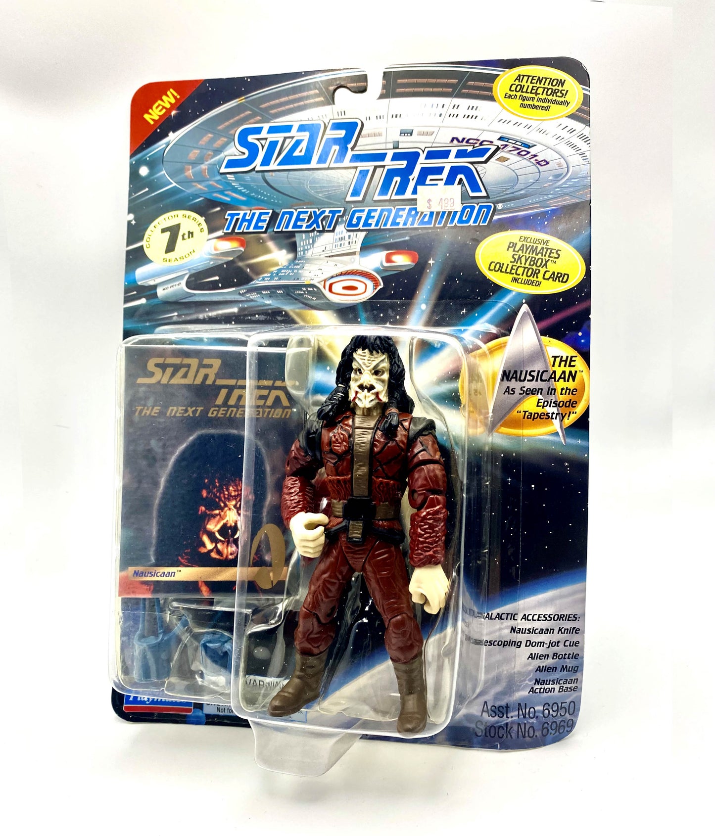 CANADIAN NAUSICAAN STAR TREK THE NEXT GENERATION TNG PLAYMATES ACTION FIGURE '93