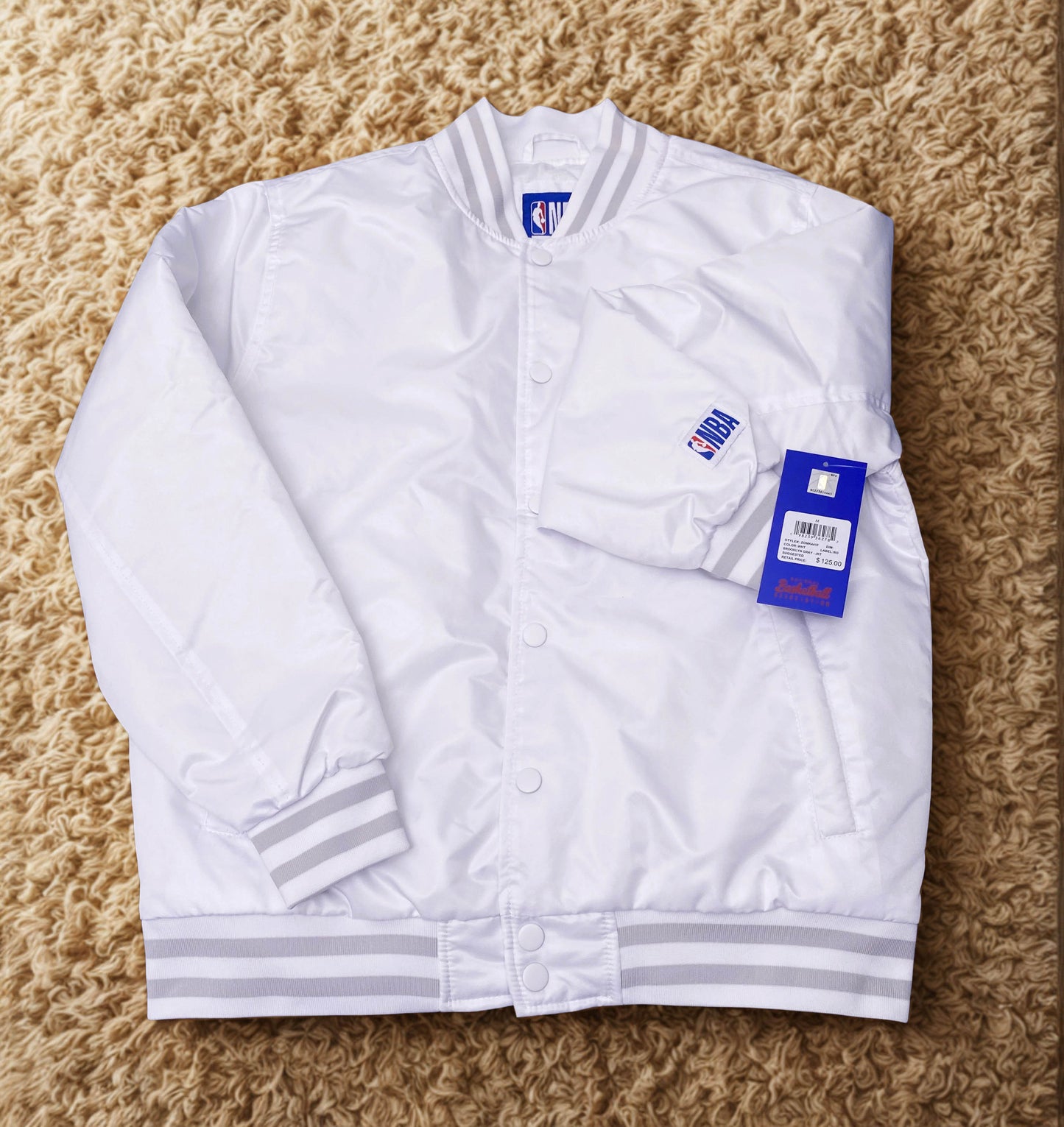 NBA  Jacket  Full Zip – New With Tags MSRP  "Sale"