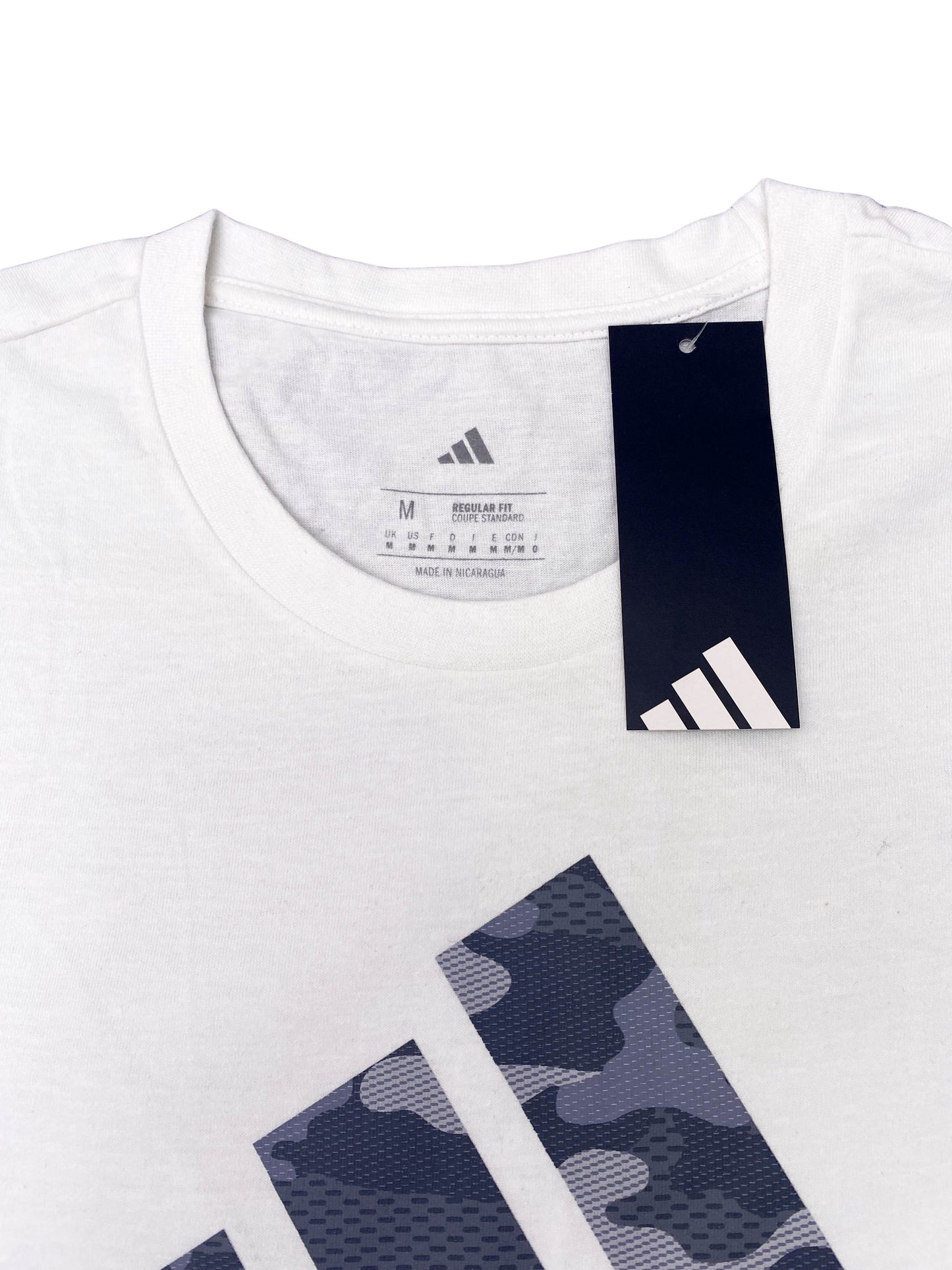 Men’s Adidas Amplifier Tee White Short Sleeve T-Shirt Size Medium  "Sale"
