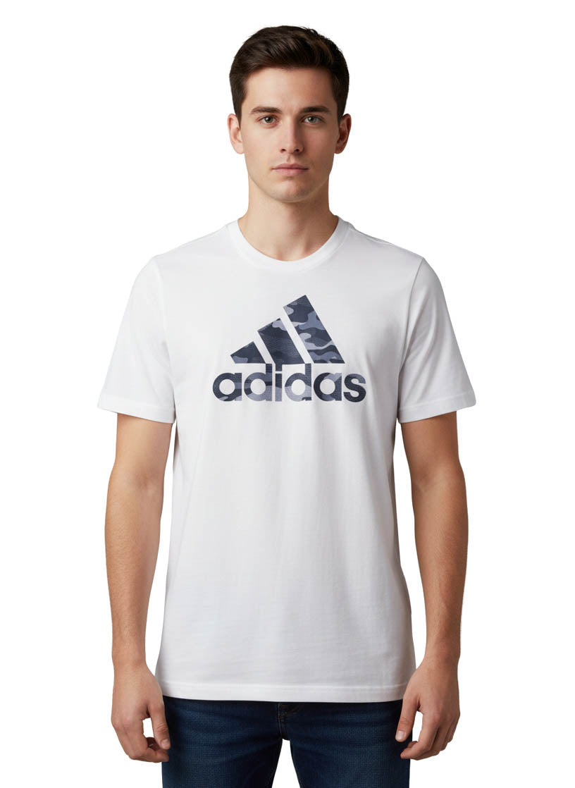Men’s Adidas Amplifier Tee White Short Sleeve T-Shirt Size Medium  "Sale"