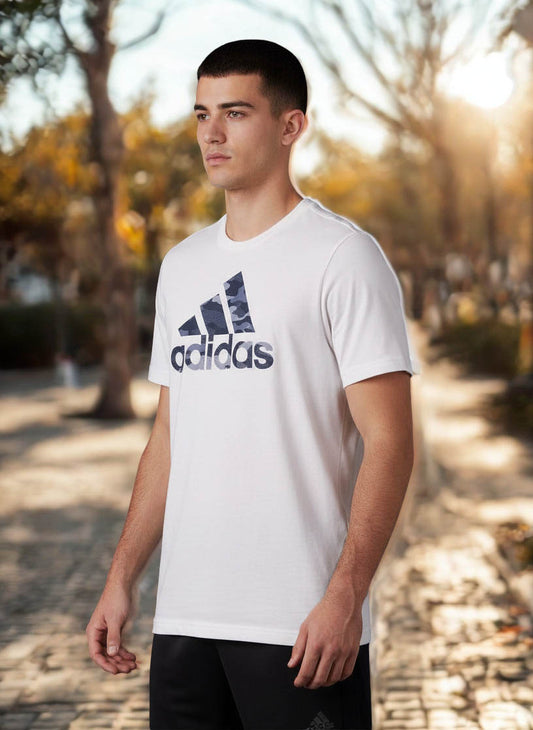 Men’s Adidas Amplifier Tee White Short Sleeve T-Shirt Size Medium  "Sale"