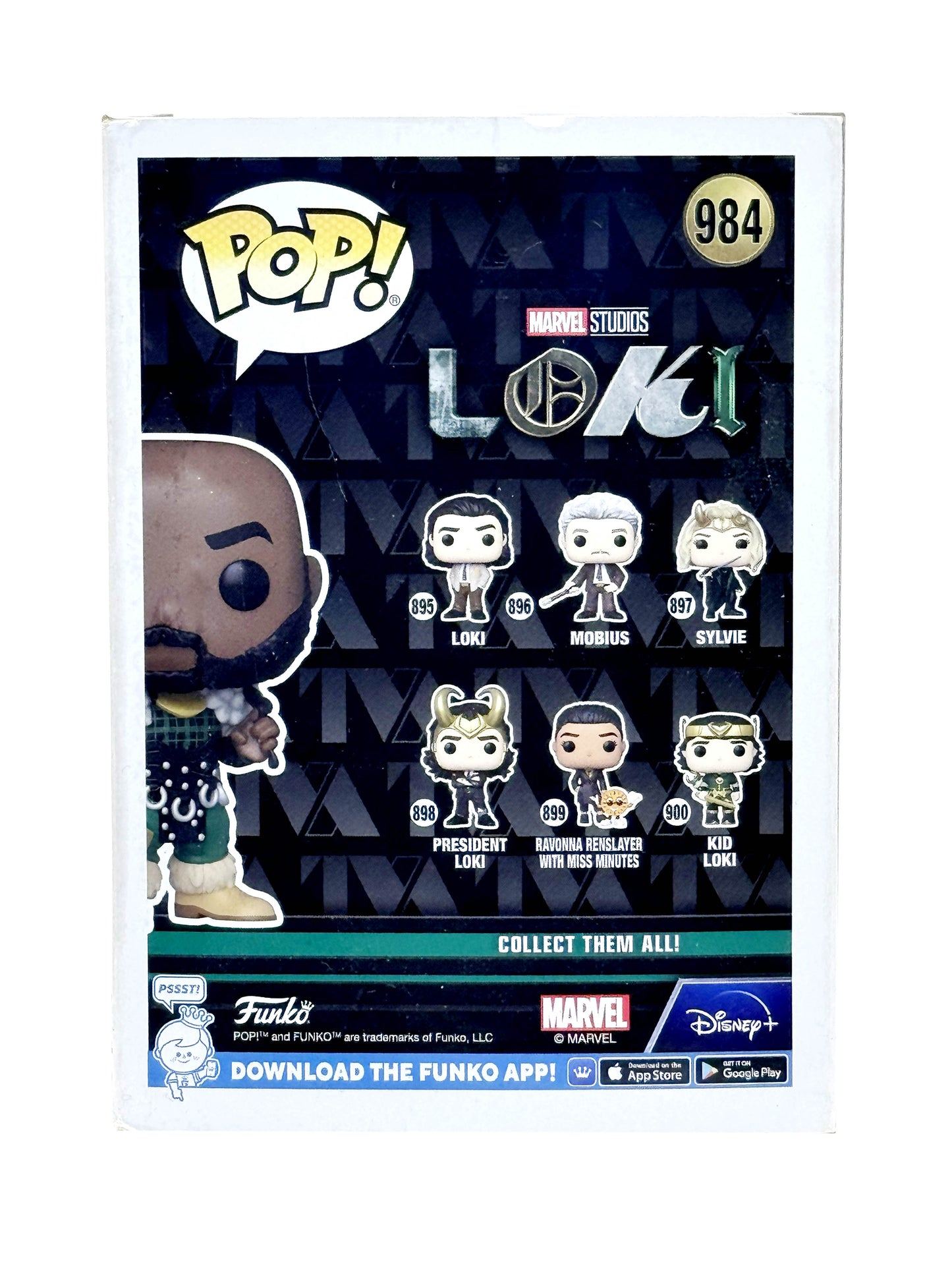 Funko Pop! - Marvel Boastful Loki 2022 Wondrous Convention 984 Limited Edition