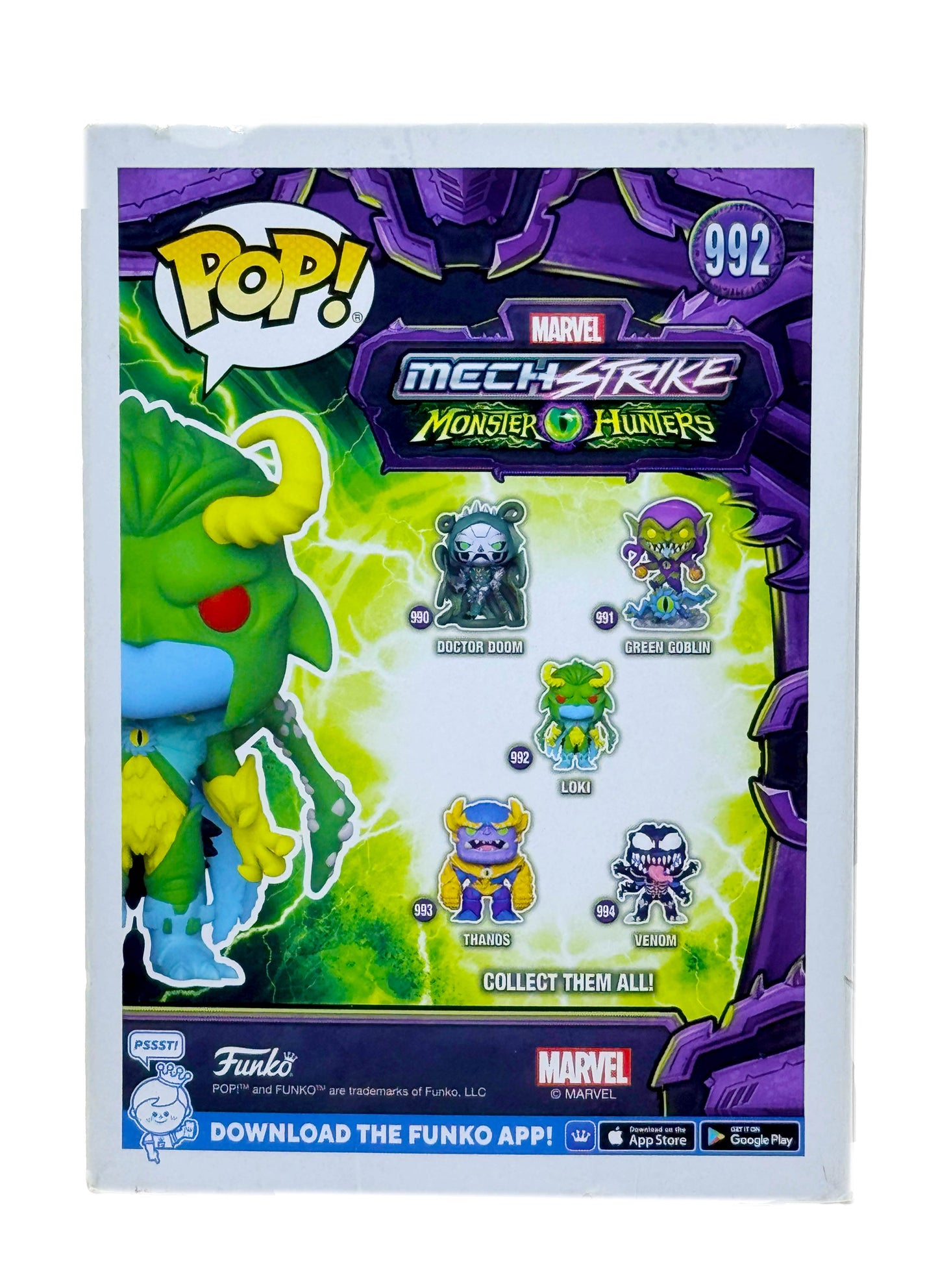 Funko Pop! Loki 992 Marvel Avengers MechStrike Monster Hunters Vinyl Figure Toy