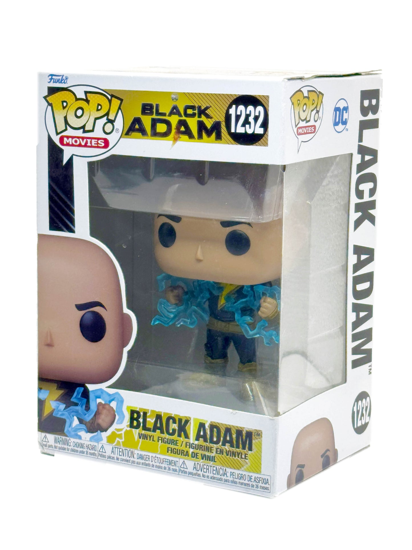 Funko Pop! 1232 Movies: Black Adam Black Adam No Cape With Lighting Chest