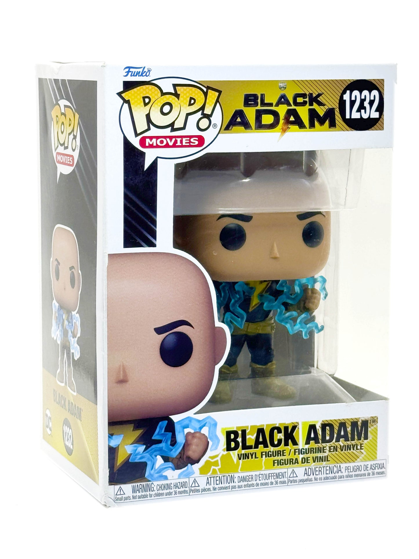 Funko Pop! 1232 Movies: Black Adam Black Adam No Cape With Lighting Chest