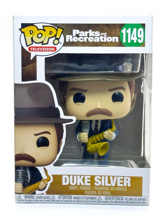 Funko Pop! Parks And Recreation Duke Silver #1149 W/Protector