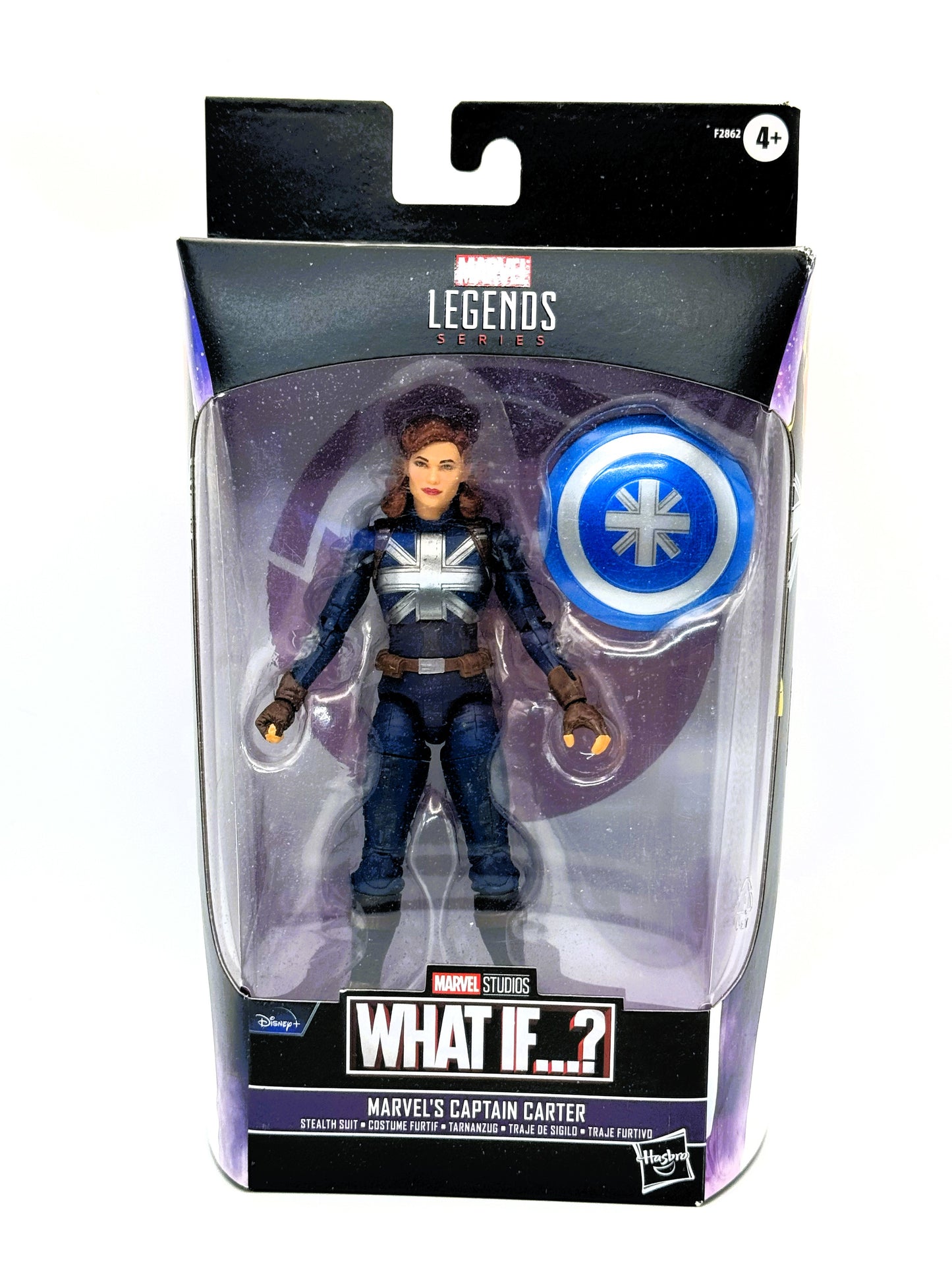 Hasbro Marvel Legends - What If? Marvel's Captain Carter Stealth Suit Ships Fast