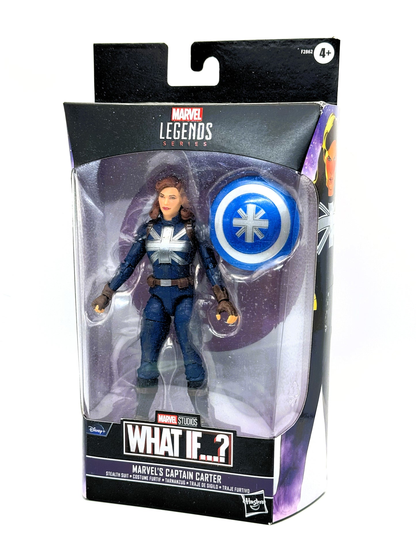 Hasbro Marvel Legends - What If? Marvel's Captain Carter Stealth Suit Ships Fast