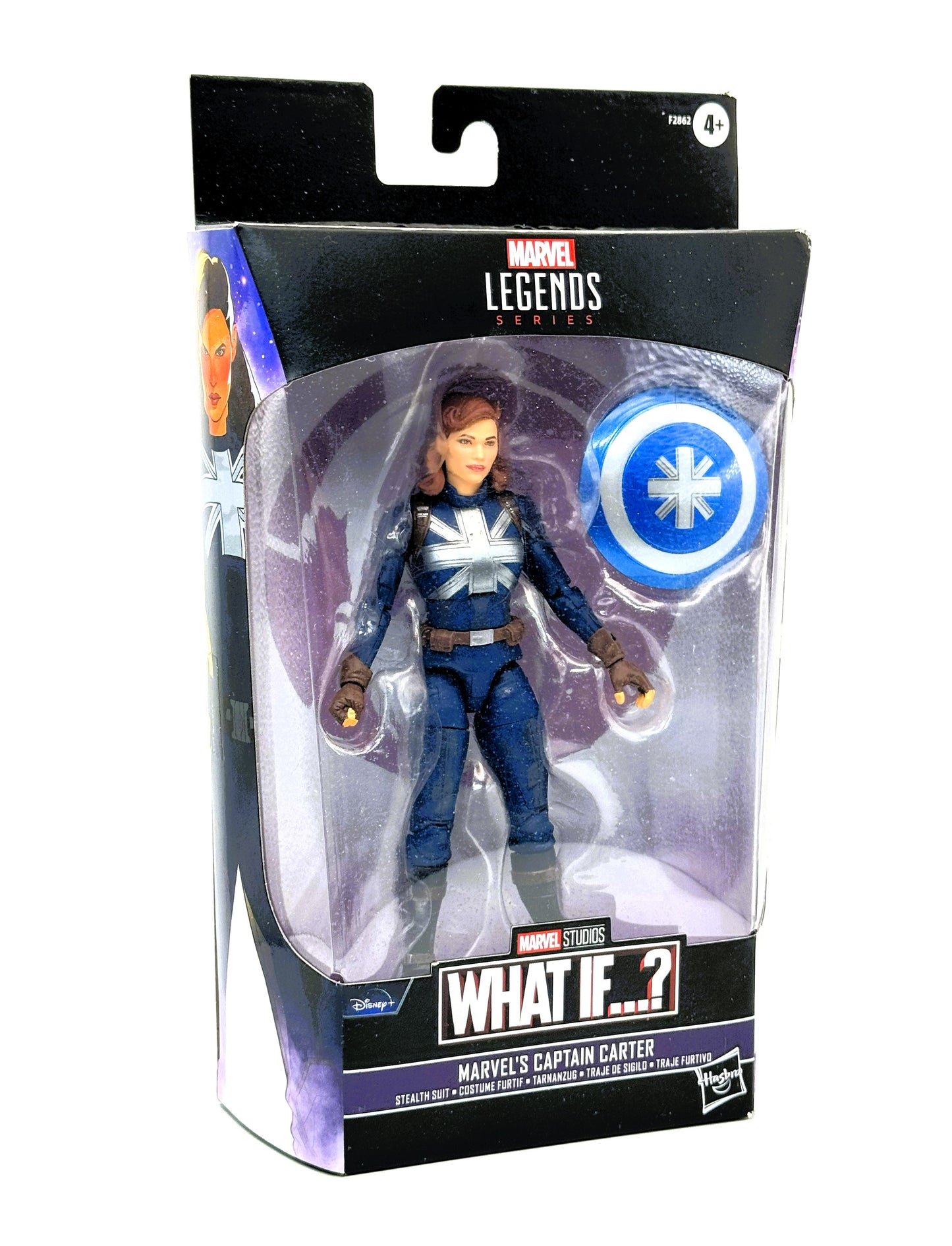 Hasbro Marvel Legends - What If? Marvel's Captain Carter Stealth Suit Ships Fast
