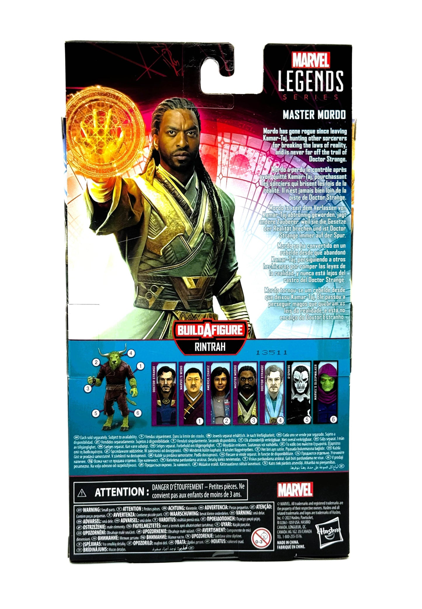 NEW Marvel Legends Series Doctor Strange Multiverse of Madness Master Mordo 6''