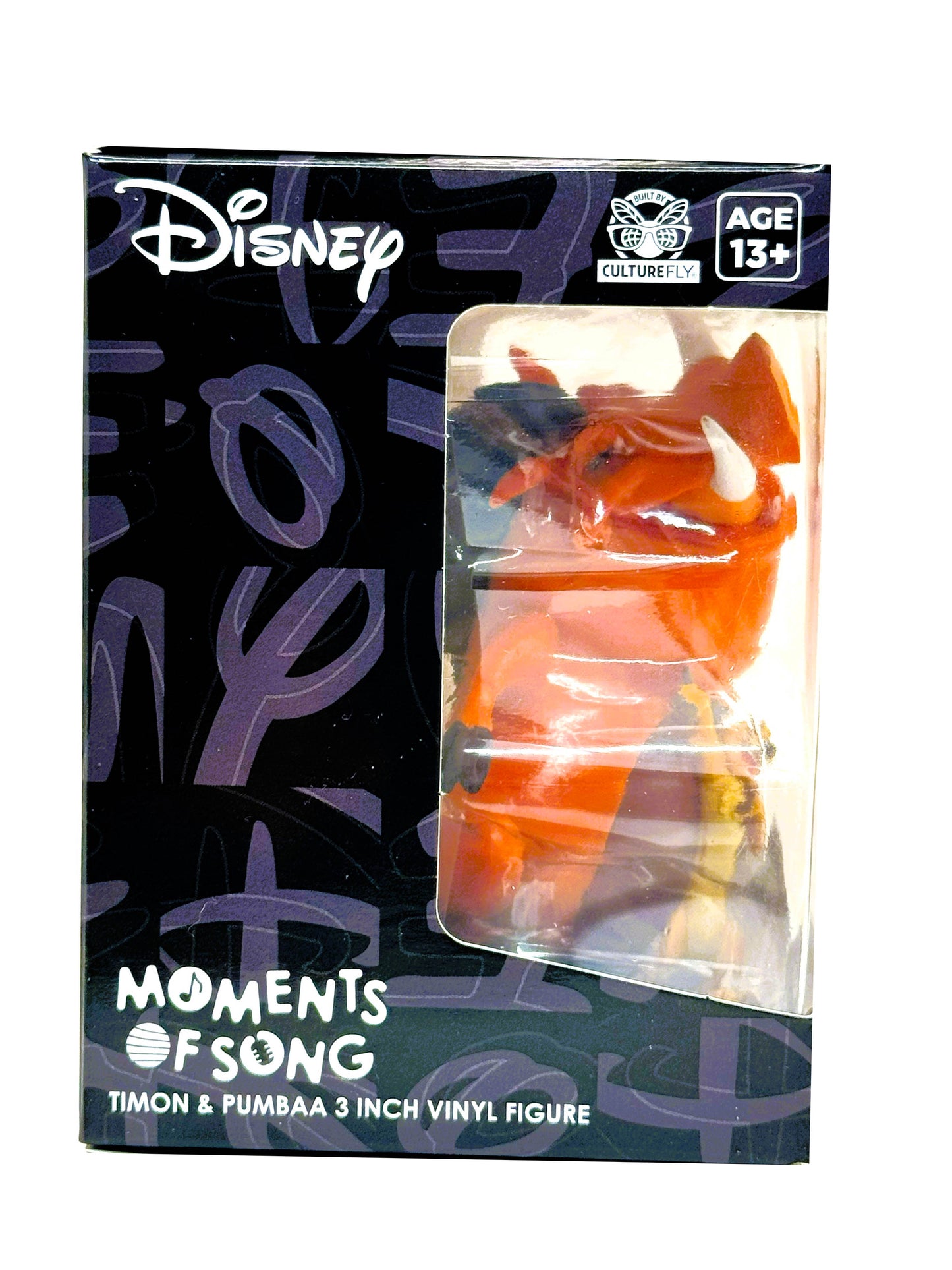 NEW, DISNEY MOMENTS OF SONG TIMON & PUMBAA 3" VINYL FIGURE