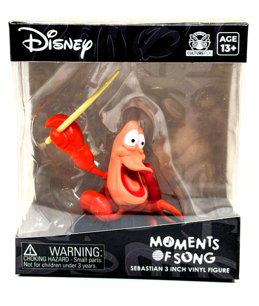 Disney Moments of Song Sebastian The Little Mermaid 3" Vinyl Figure Culturefly
