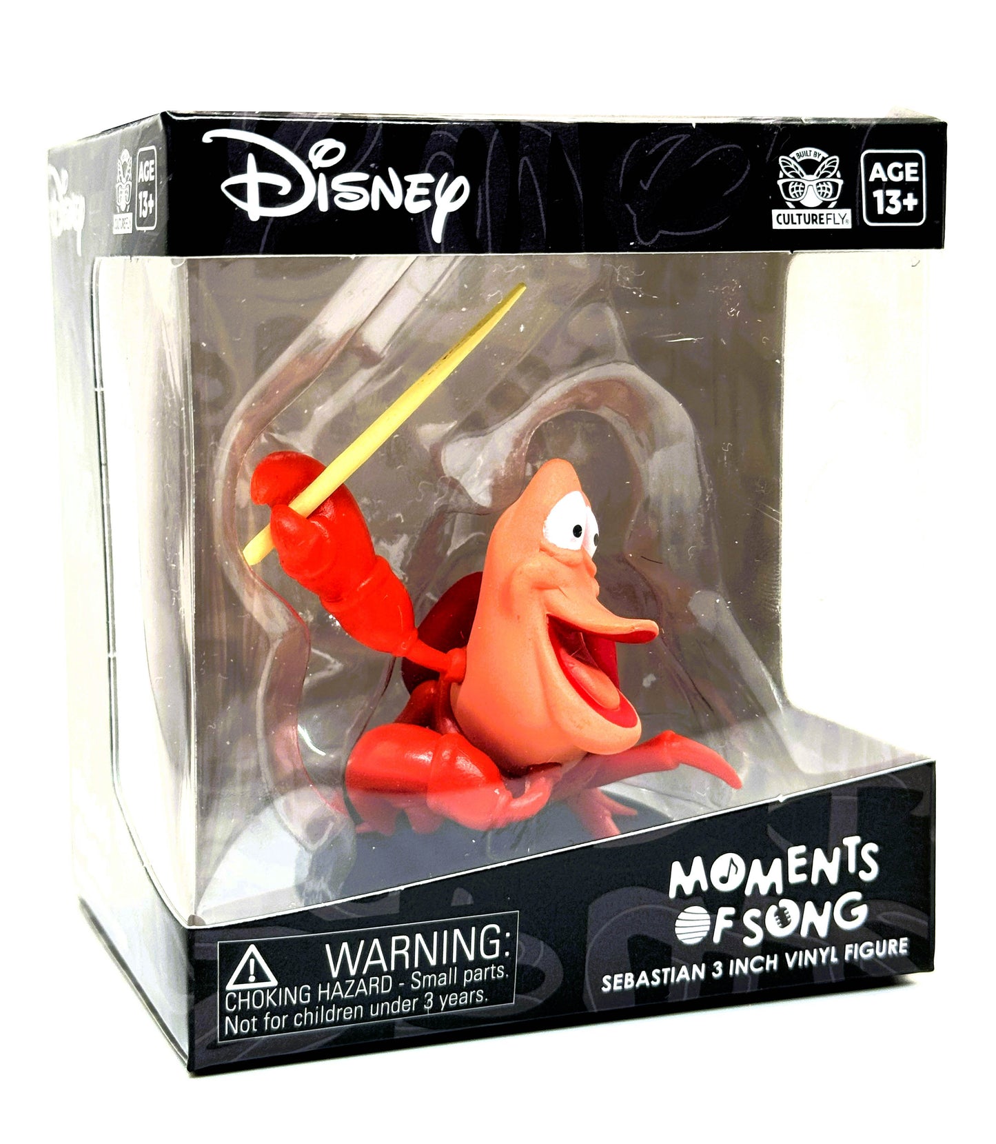 Disney Moments of Song Sebastian The Little Mermaid 3" Vinyl Figure Culturefly