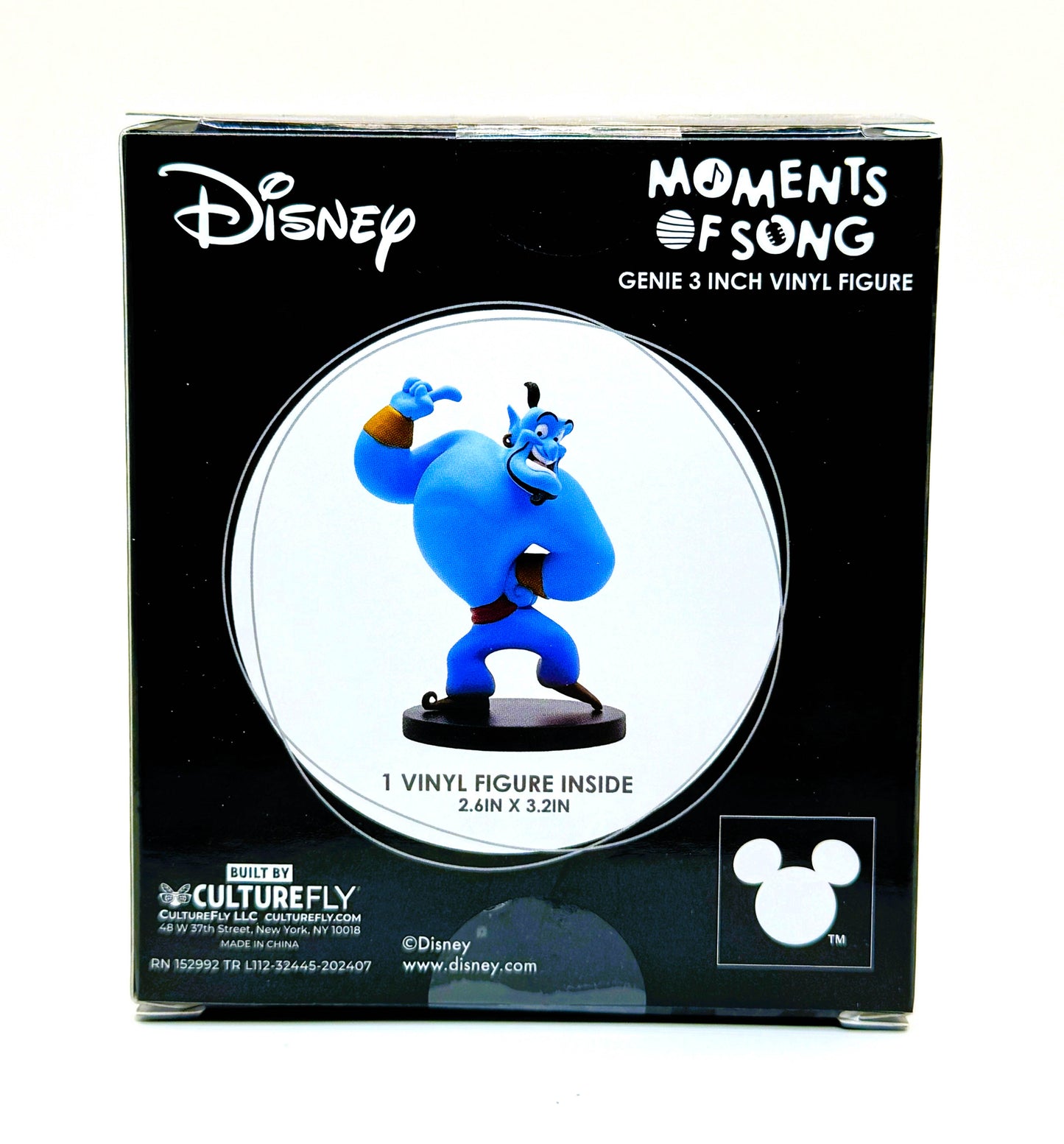 Disney Moments of Song Aladdin Genie 3" Vinyl Figure Ages 13+ NEW/NIB