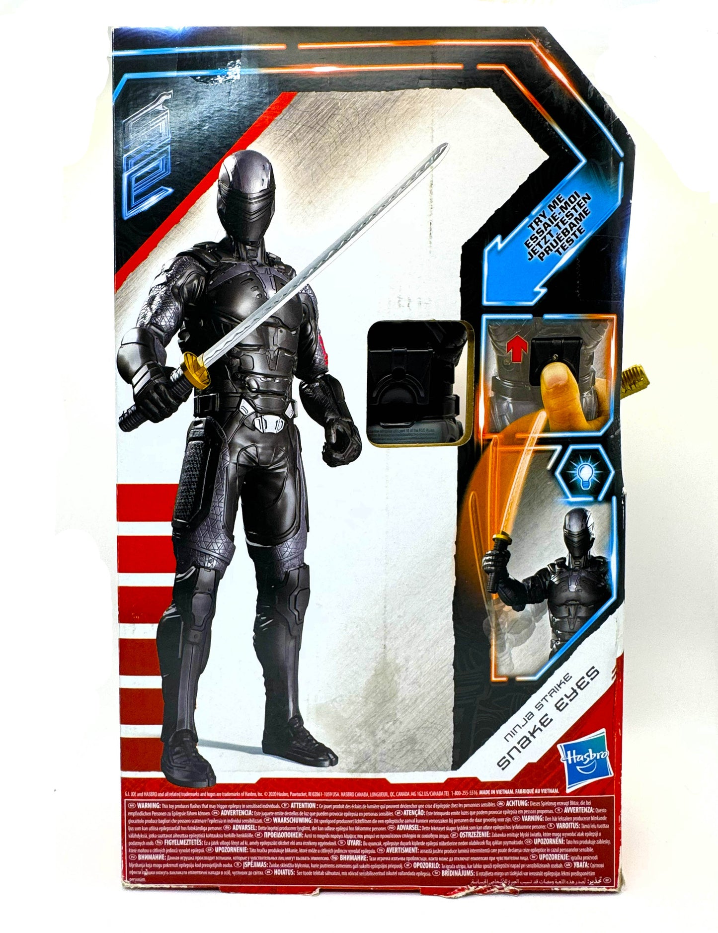 G I Joe Origins NEW * Ninja Strike Snake Eyes * Hasbro 12-Inch Action Figure