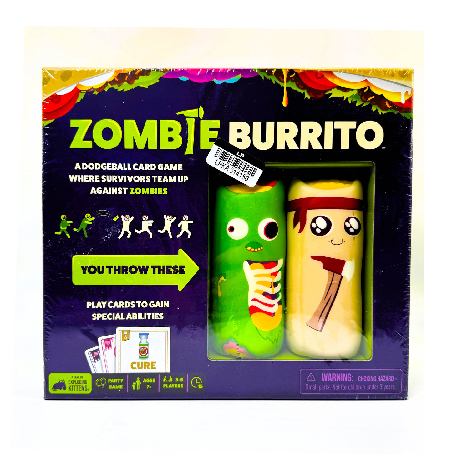 Zombie Burrito Party Game