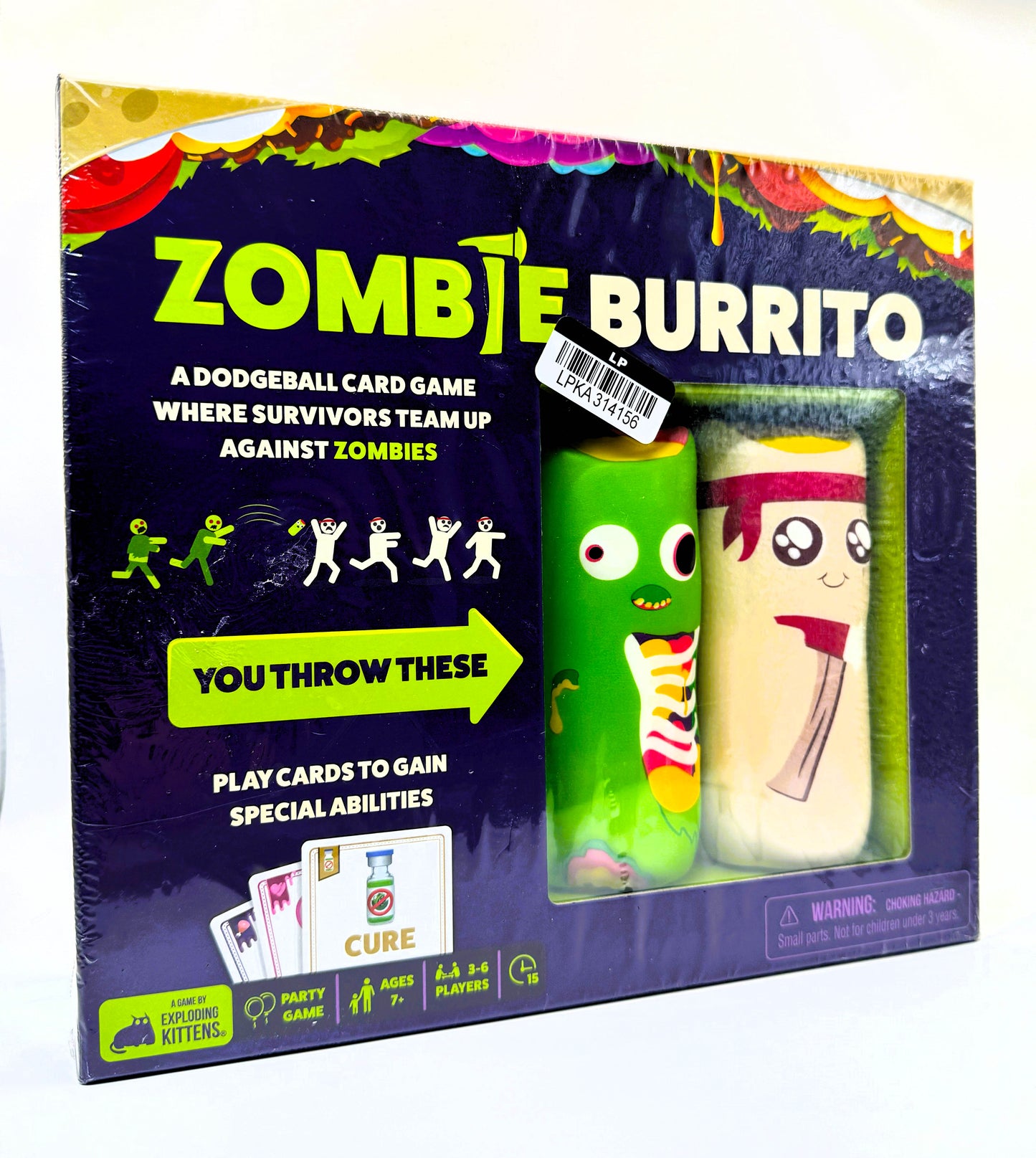 Zombie Burrito Party Game