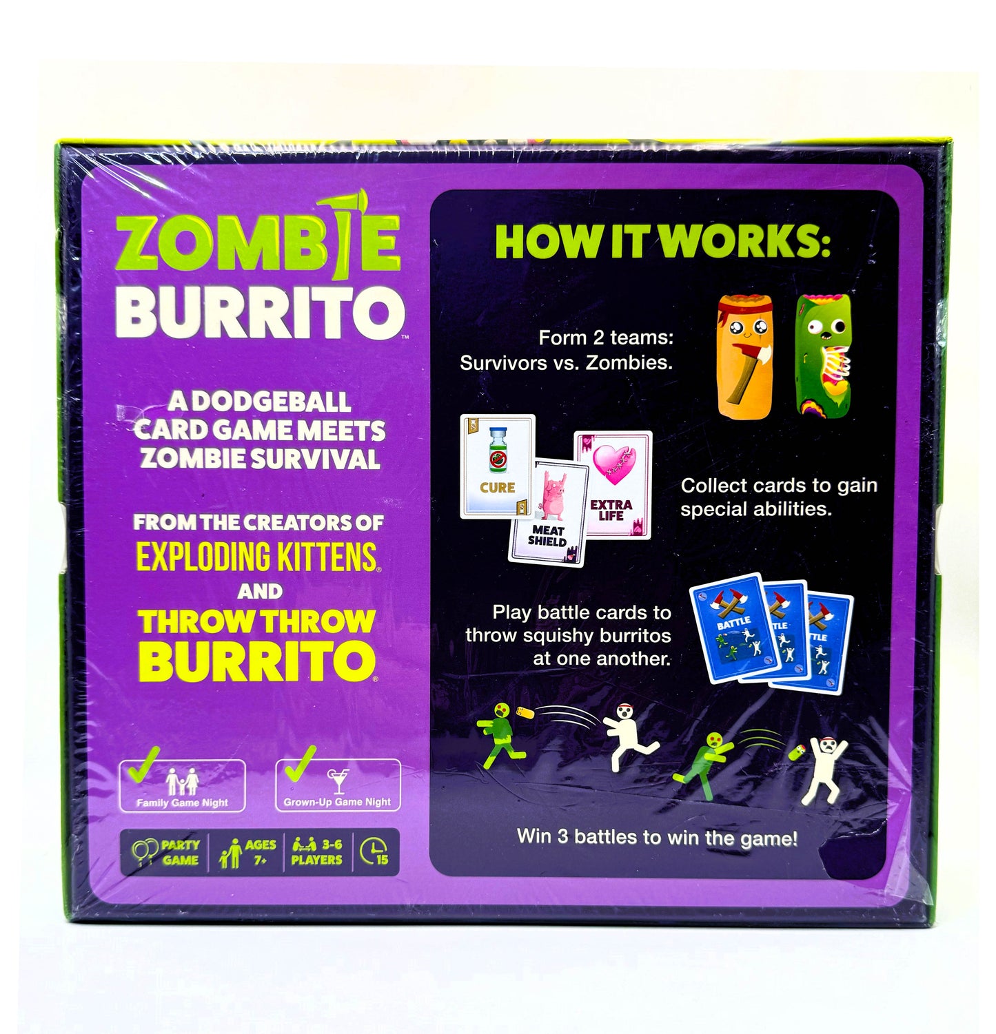 Zombie Burrito Party Game