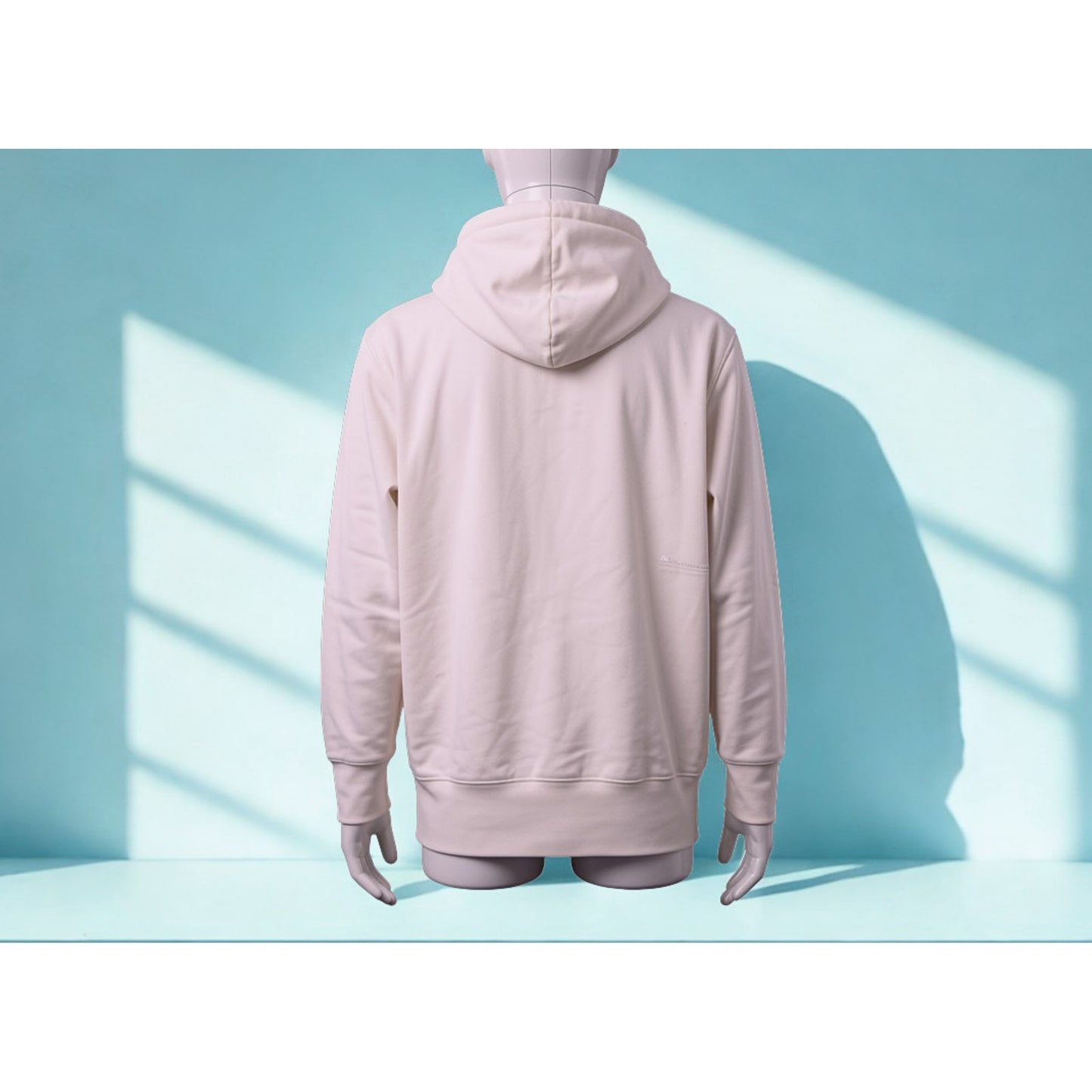 Champion Iconic Script Hoodie Unbleached Cotton S NWT