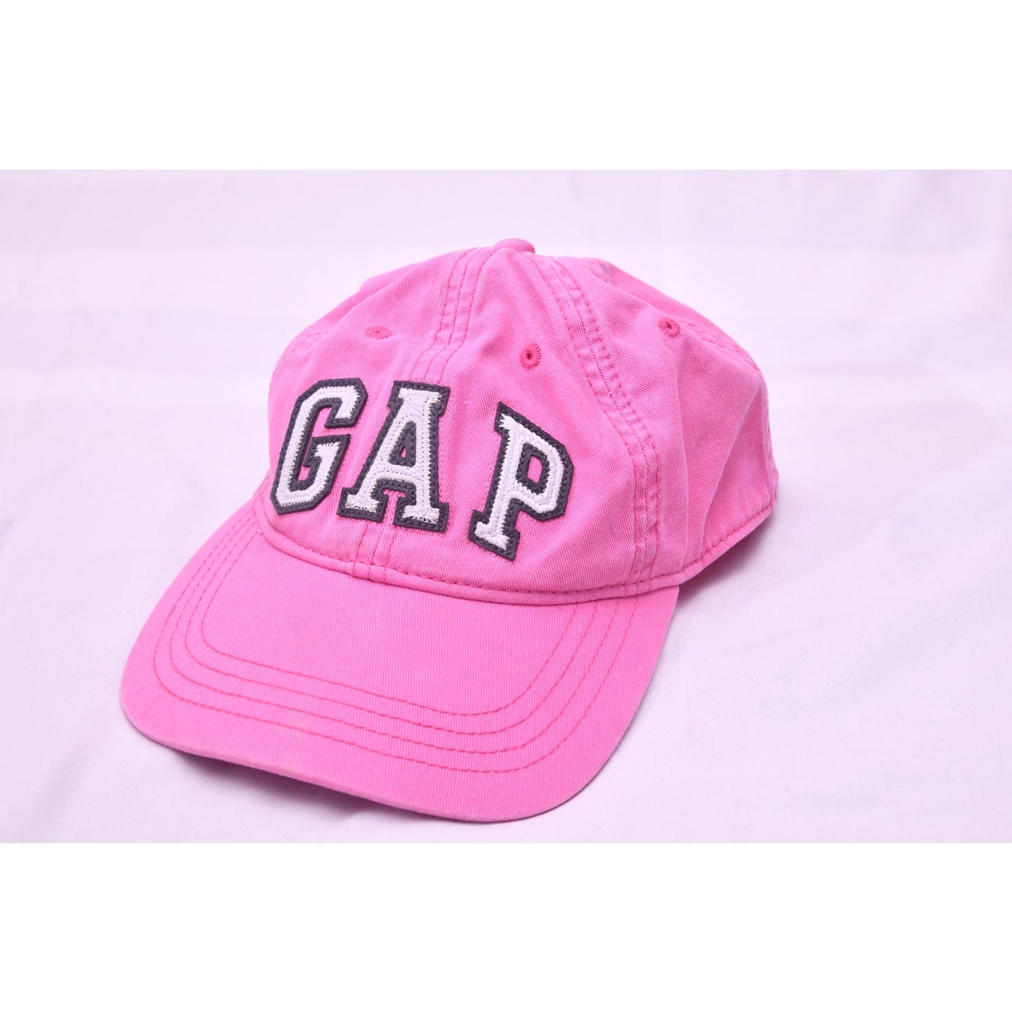 GAP Pink Baseball Cap Hat Logo Adjustable S/M Cotton Casual Women