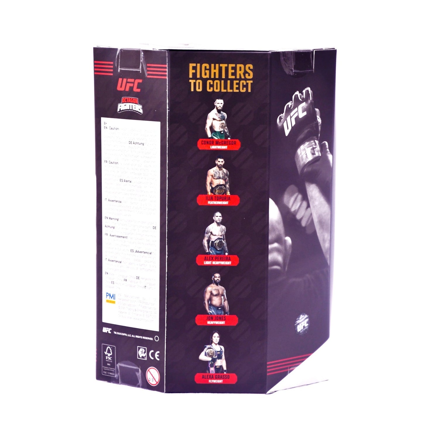 UFC Alex Pereira Octagon Fighters Action Figure PMI 8+ New Sealed w/ Accessories