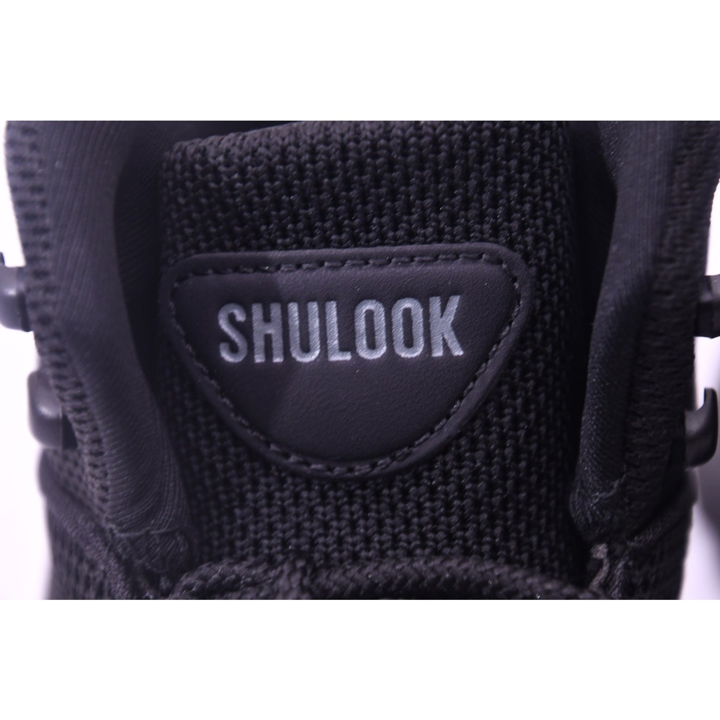 SHULOOK Men’s Hiking Boots Size 10.5 Black Mesh Lace Up Outdoor Trail Shoes