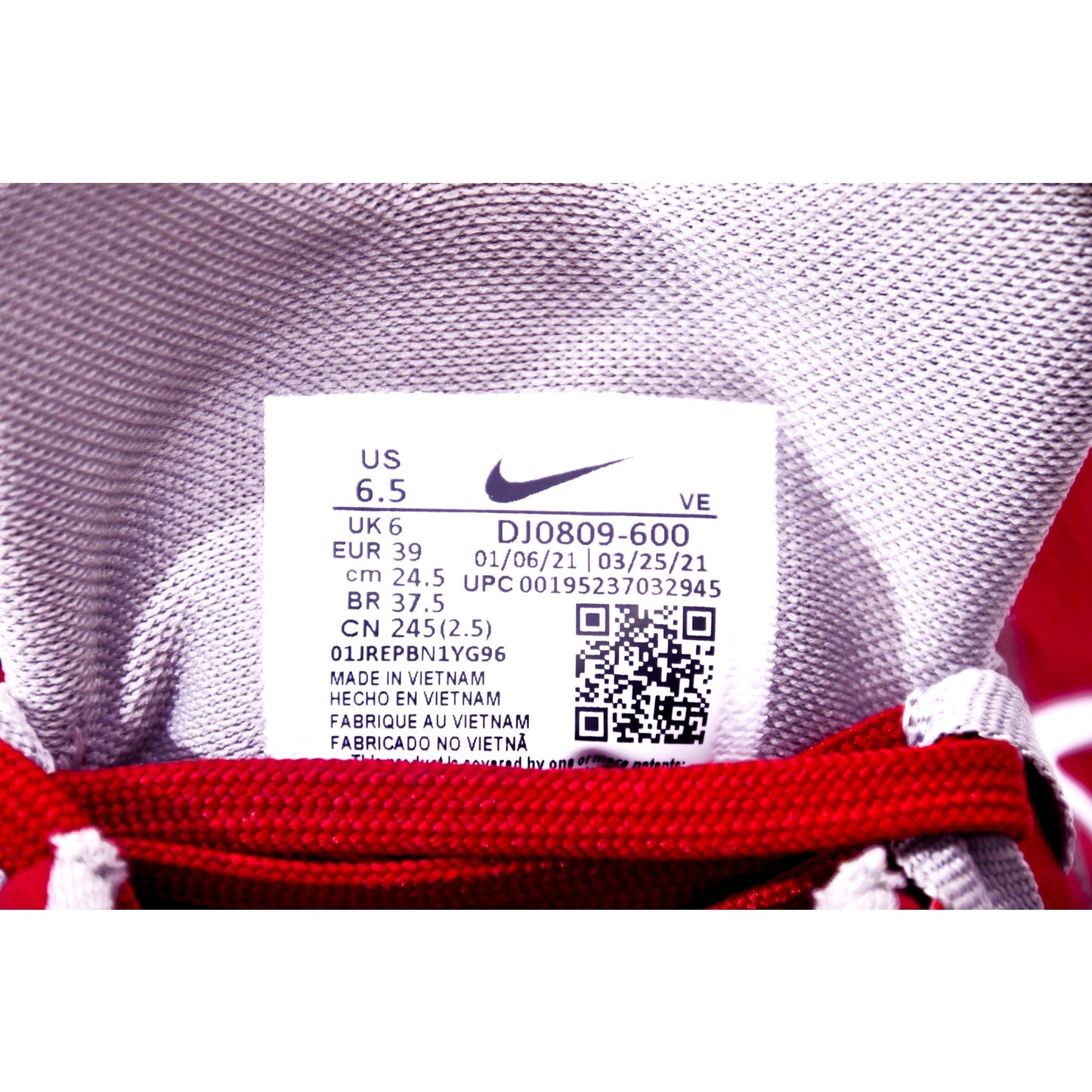 Nike Air Zoom Pegasus 38 Alabama Crimson Tide Men's 6.5