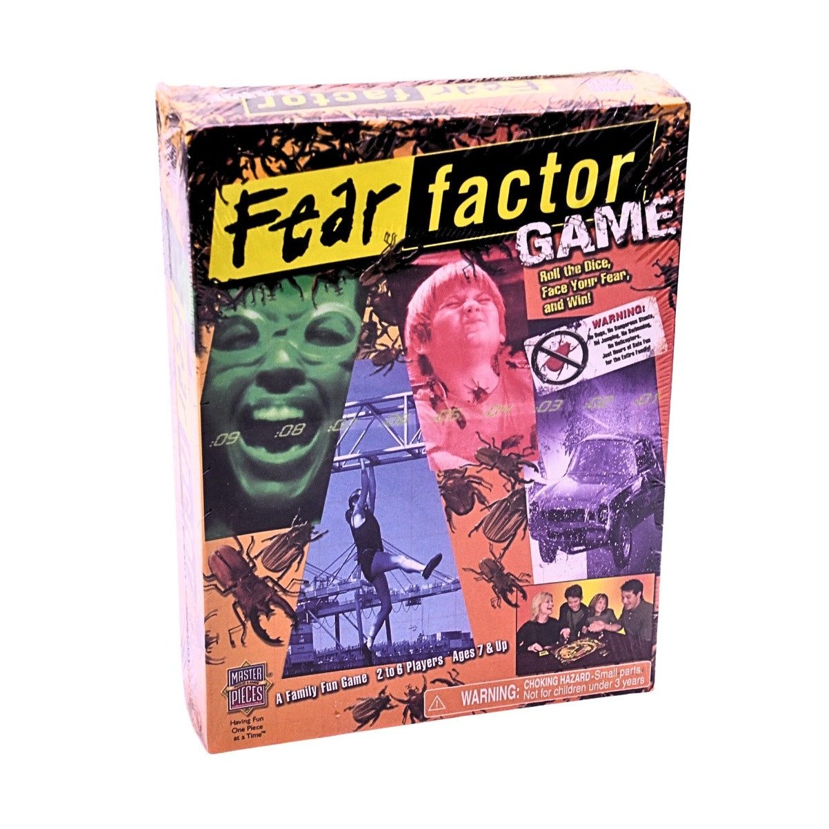 Fear Factor Family Board Game Factory Sealed 2-6 Players Ages 7+ MasterPieces