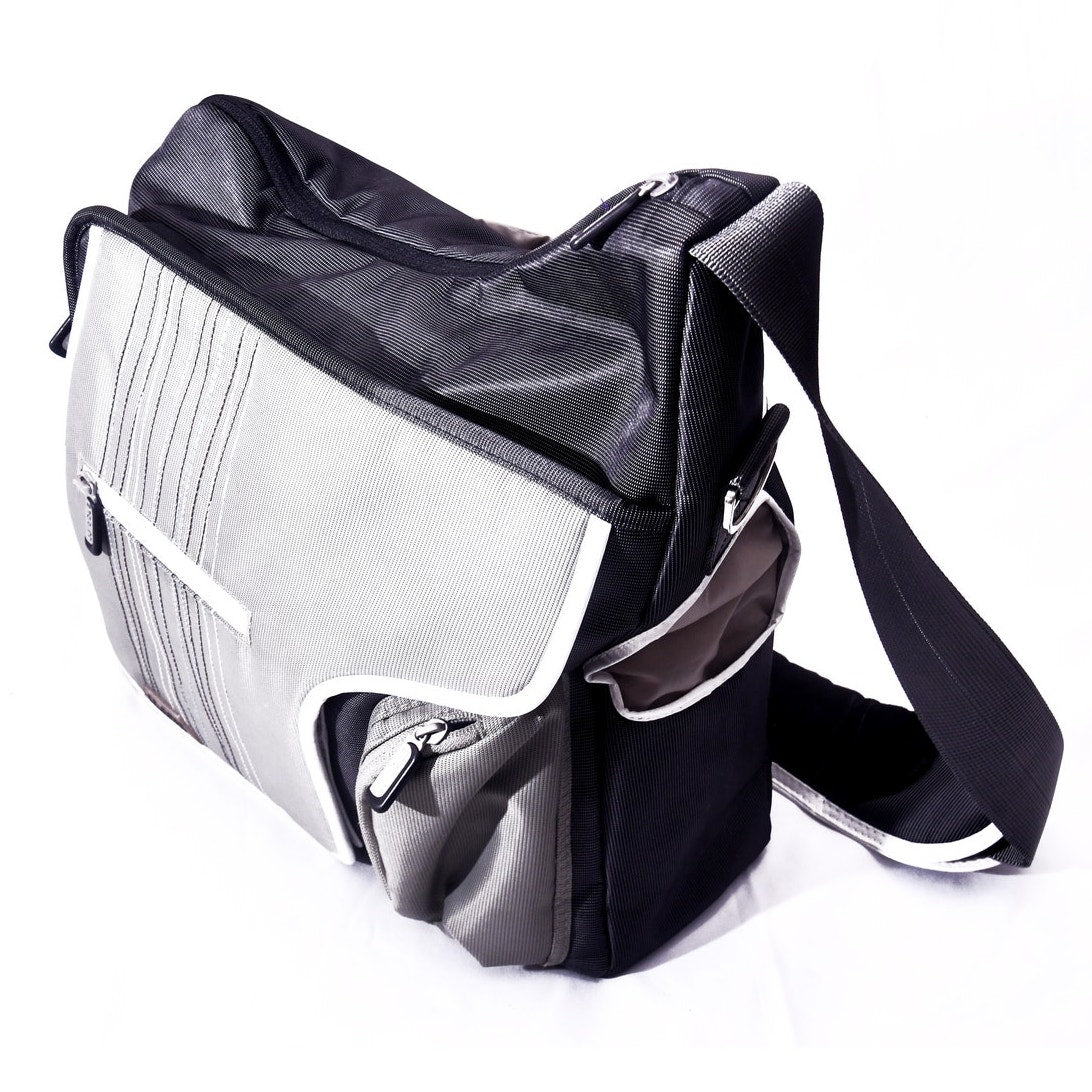 J.J. Cole Collections Messenger Bag Multi Pocket Shoulder Bag