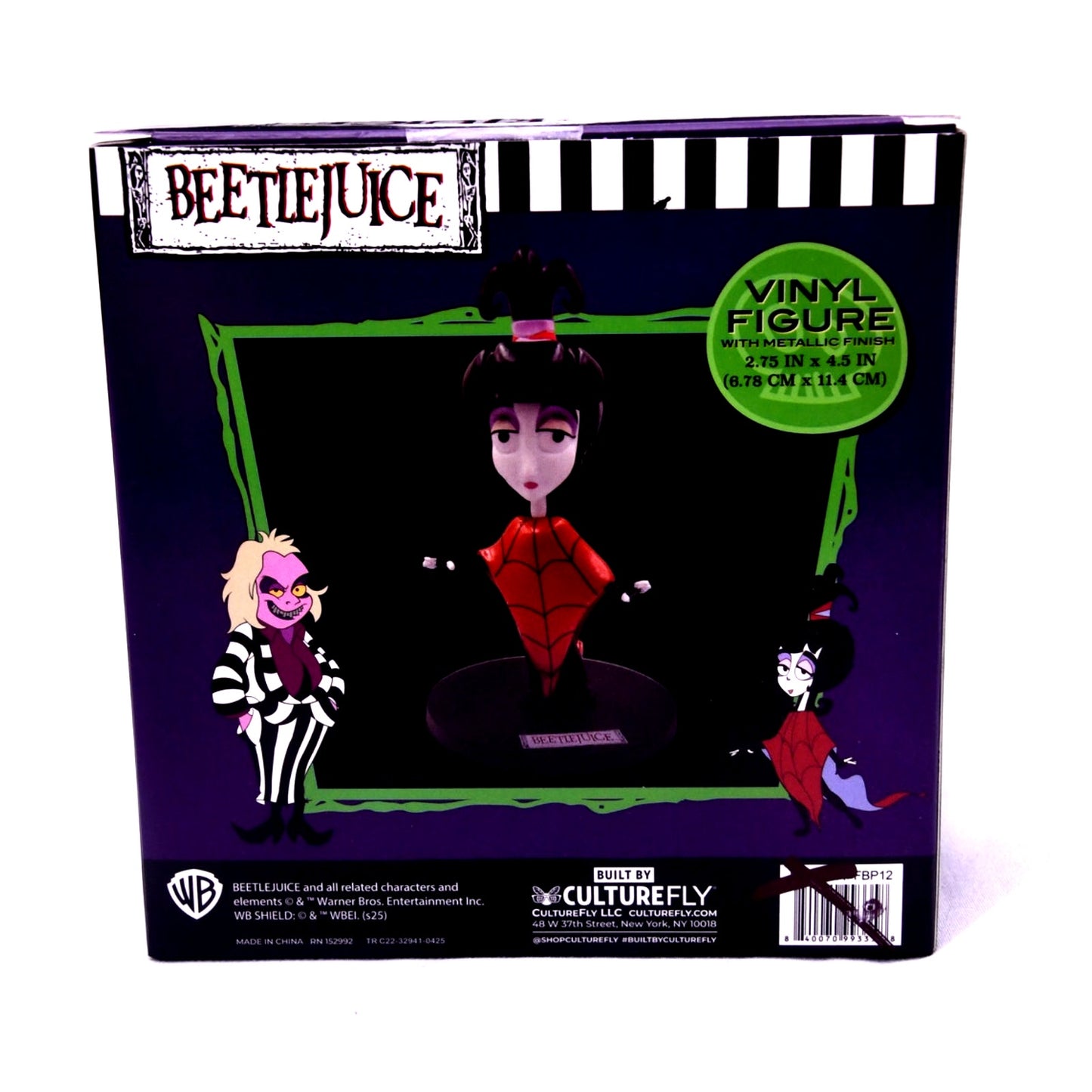 Beetlejuice Lydia Deetz Vinyl Figure CultureFly Collectible WB New in Box 13+