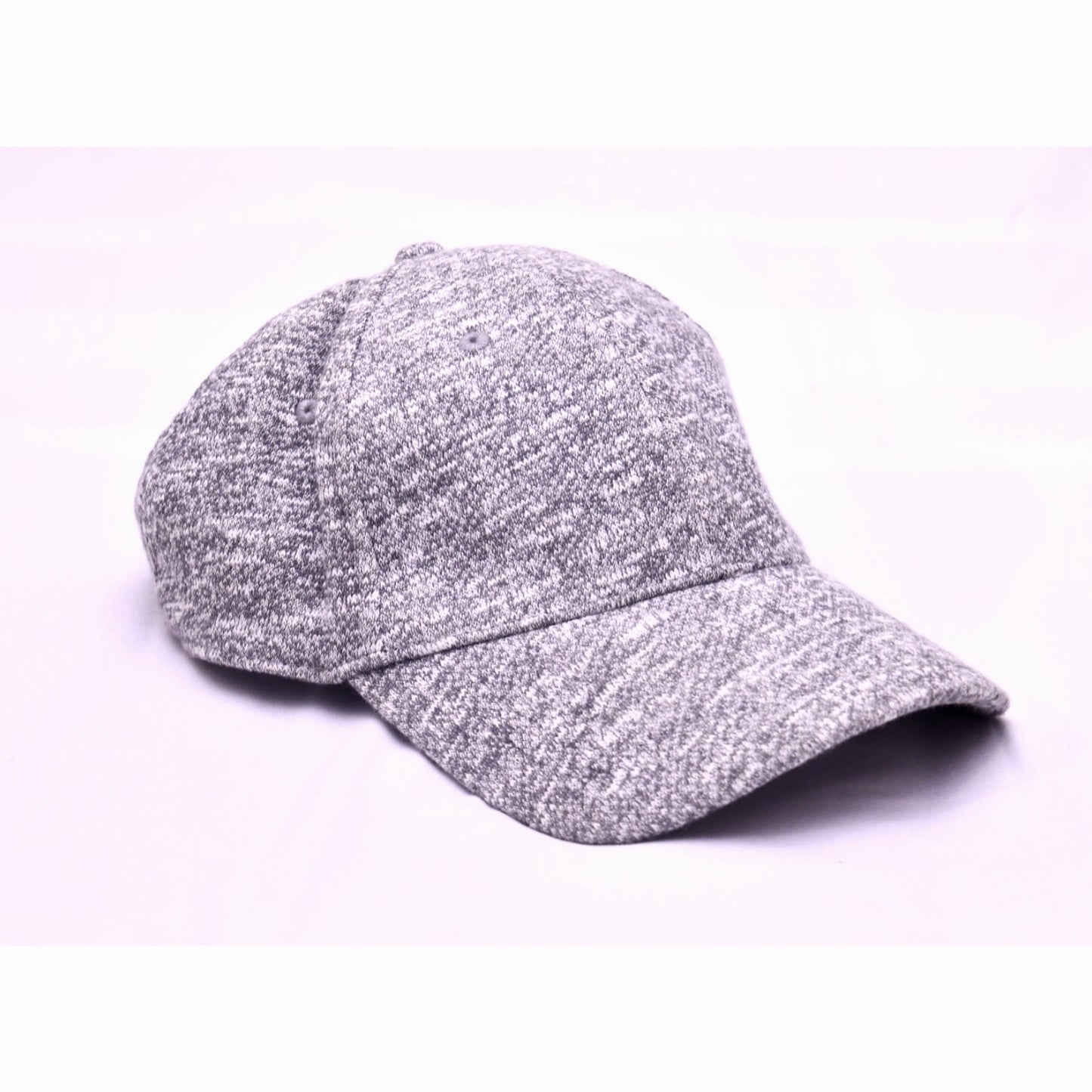 FITS Heather Light Gray Dad Hat Adjustable Strapback Baseball Cap OSFM