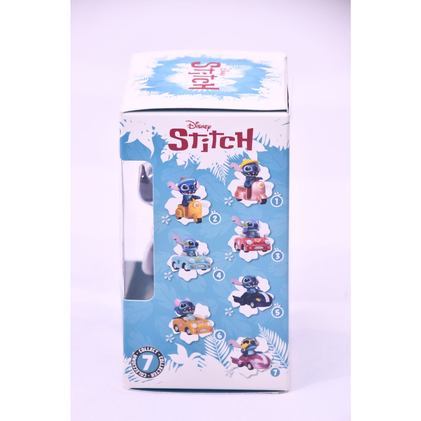 Disney Stitch Beast Kingdom YuMe Pull Back Car Figure Purple Black Sealed New