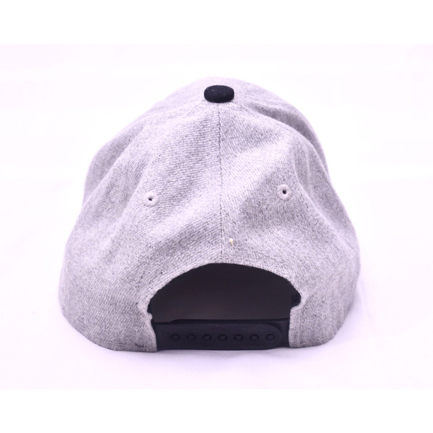 Disney Mickey Mouse Gray Black Snapback Hat Embroidered Crest Baseball Cap Adult