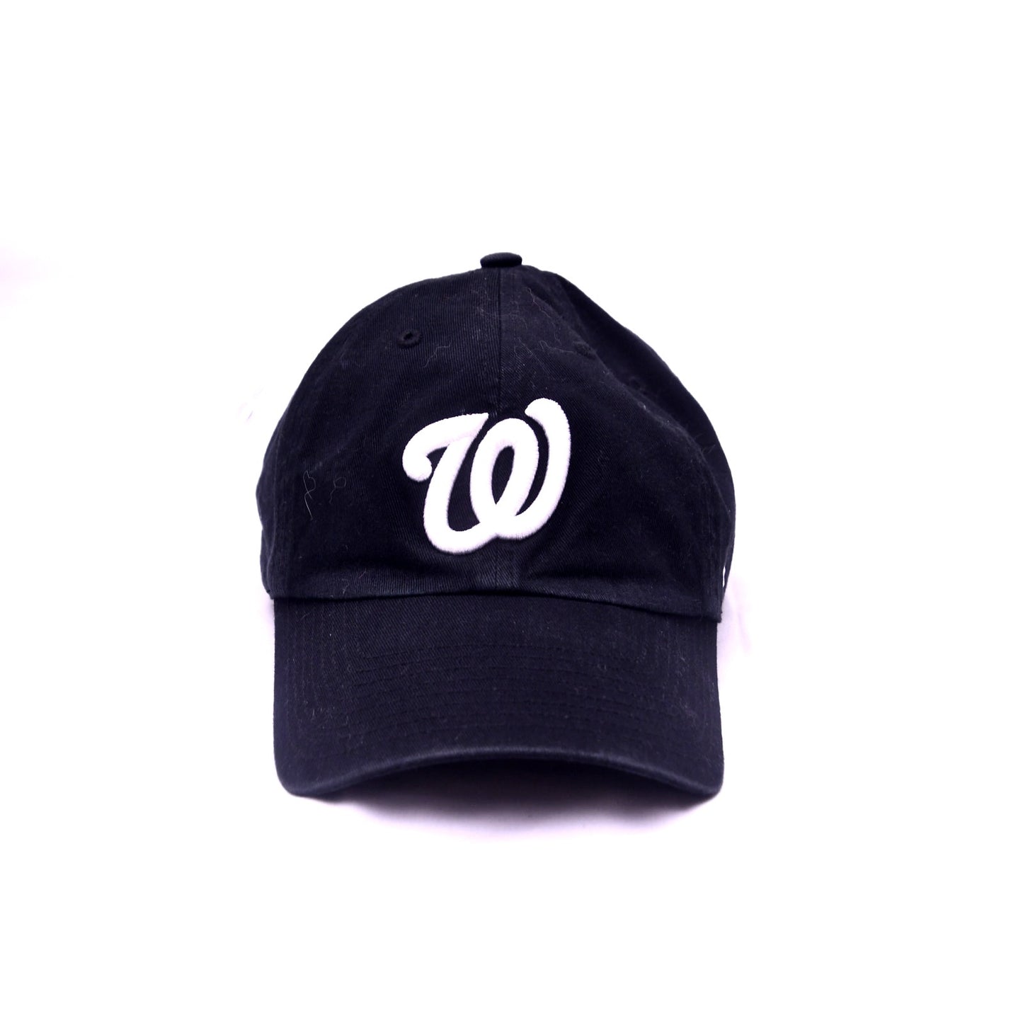 47 Brand Washington Nationals Black Adjustable Dad Hat Cap MLB OSFA NWOT