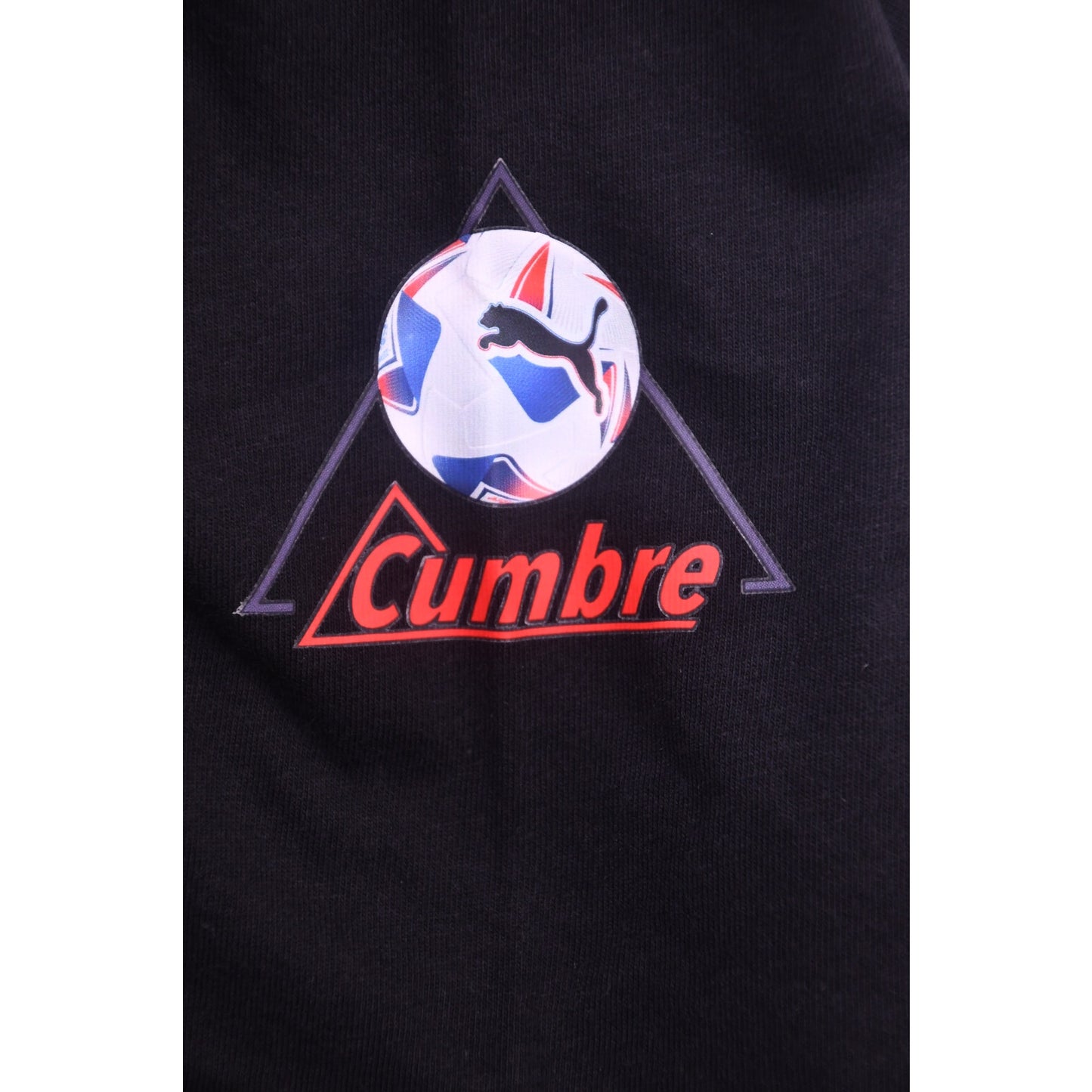 Puma CONMEBOL Copa America USA 2024 Cumbre Tee Black Men's Medium NWT