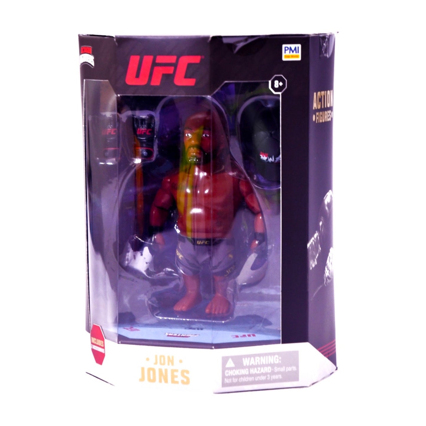 UFC Jon Jones Octagon Fighters Action Figure PMI New Sealed Boxed Accessories
