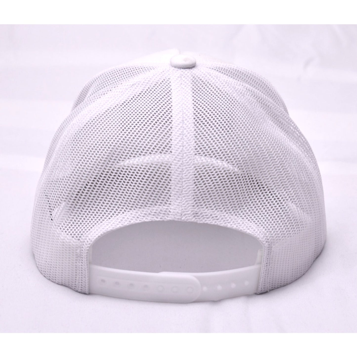 Rubrik Yupoong Snapback Trucker Hat White Adjustable Mesh Cap New