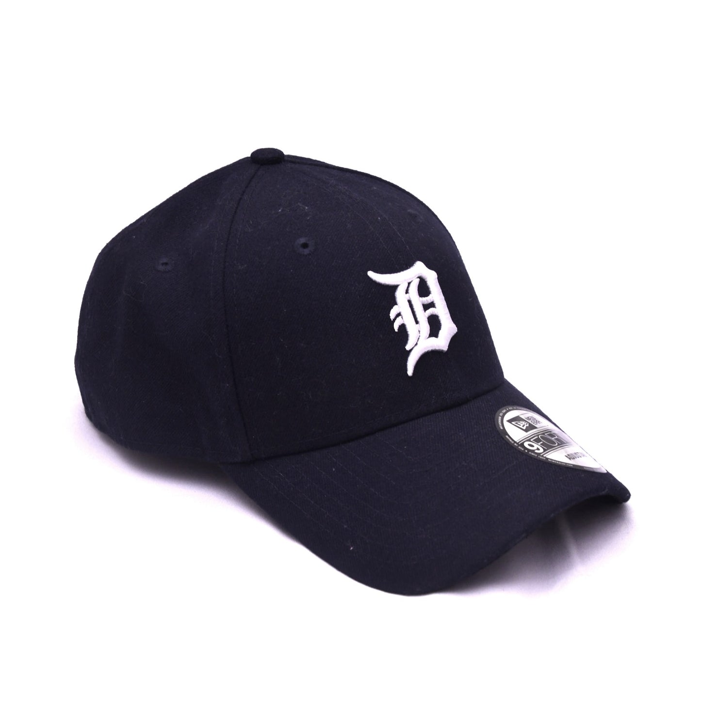 New Era Detroit Tigers 9FORTY Adjustable MLB Baseball Cap Black White Logo