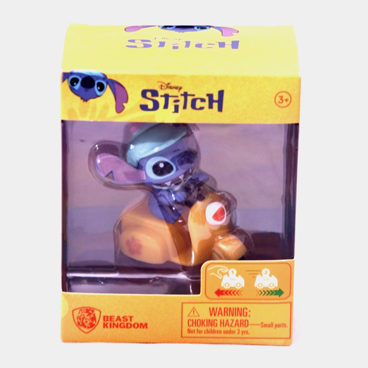 Disney Stitch Beast Kingdom Pull-Back Scooter Figure (Series 7)