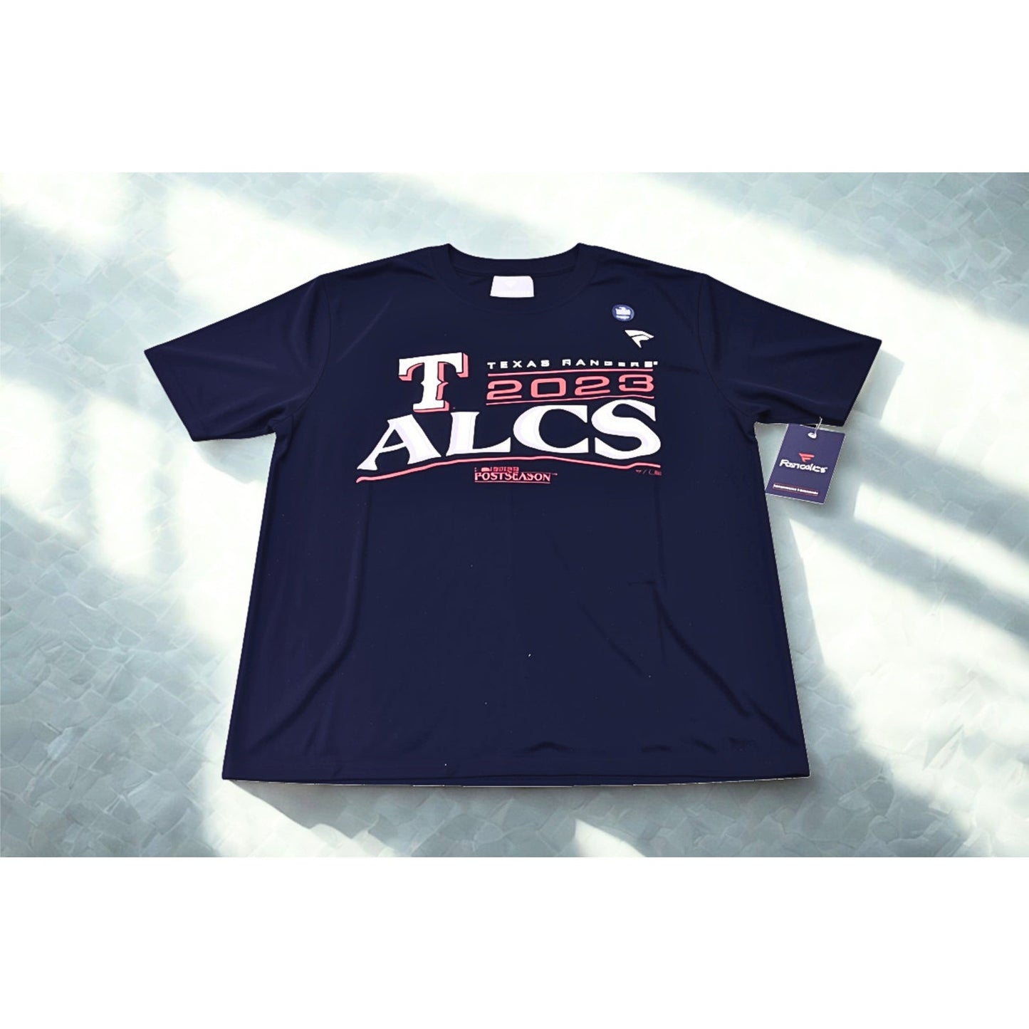 NWT Fanatics Texas Rangers 2023 ALCS T-Shirt Mens M