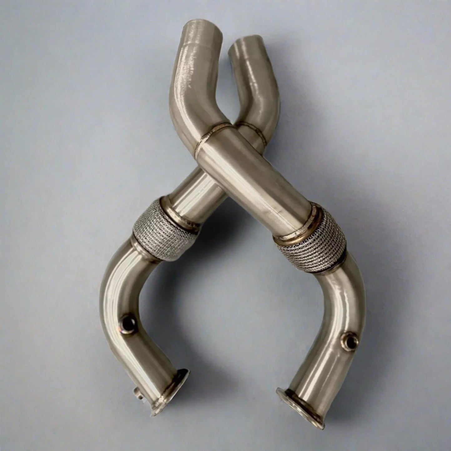 BMW N63/N63TU Catless Race Downpipes - 550i, 650i, 750i, Alpina B6 B7 (Chassis F01 F02 F06 F12 F13 F07 F10)