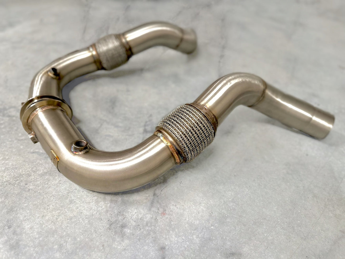 BMW N63/N63TU Catless Race Downpipes - 550i, 650i, 750i, Alpina B6 B7 (Chassis F01 F02 F06 F12 F13 F07 F10)